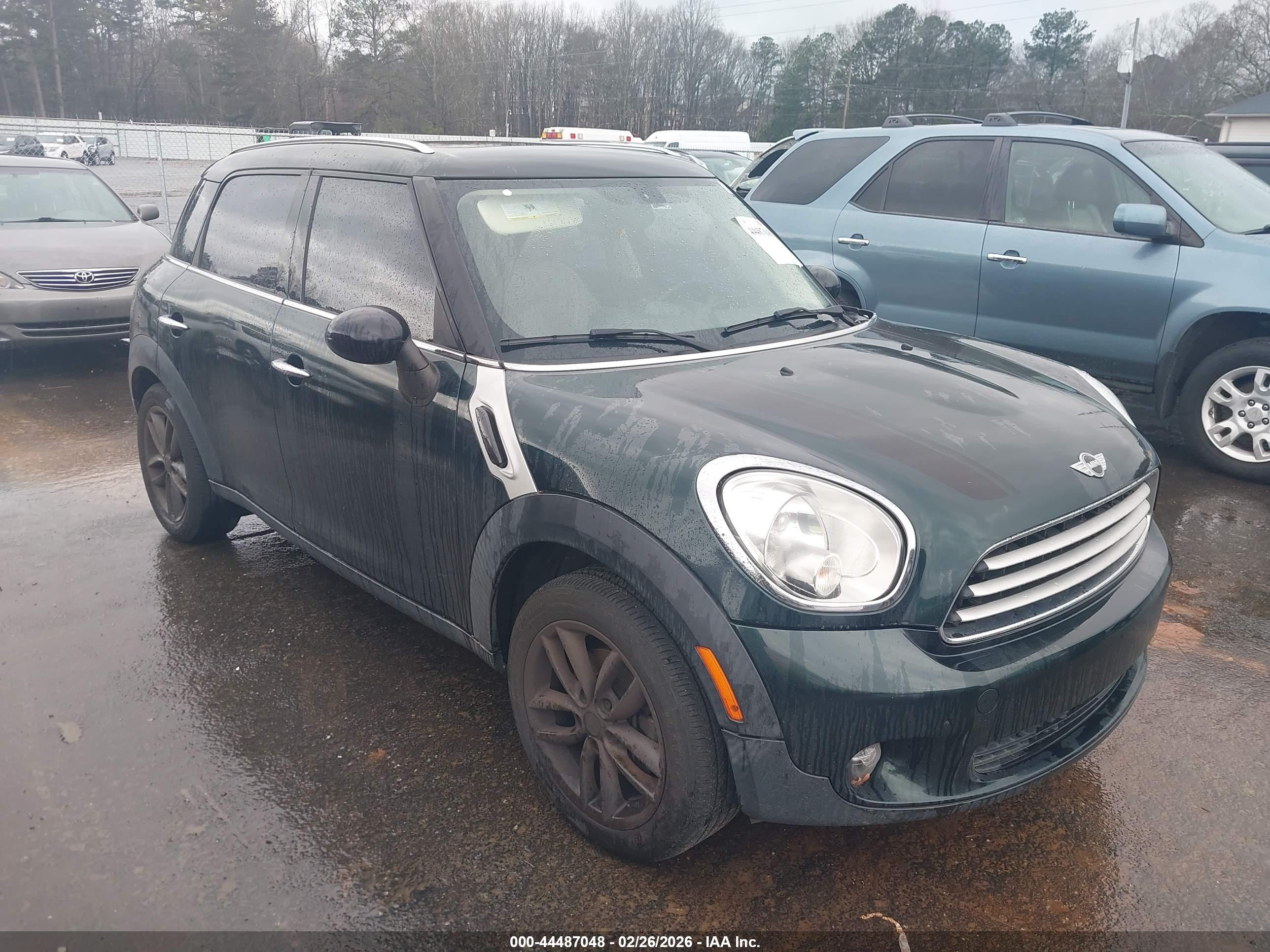 2014 MINI Countryman, VIN WMWZB3C54EWM32103 — Repossession