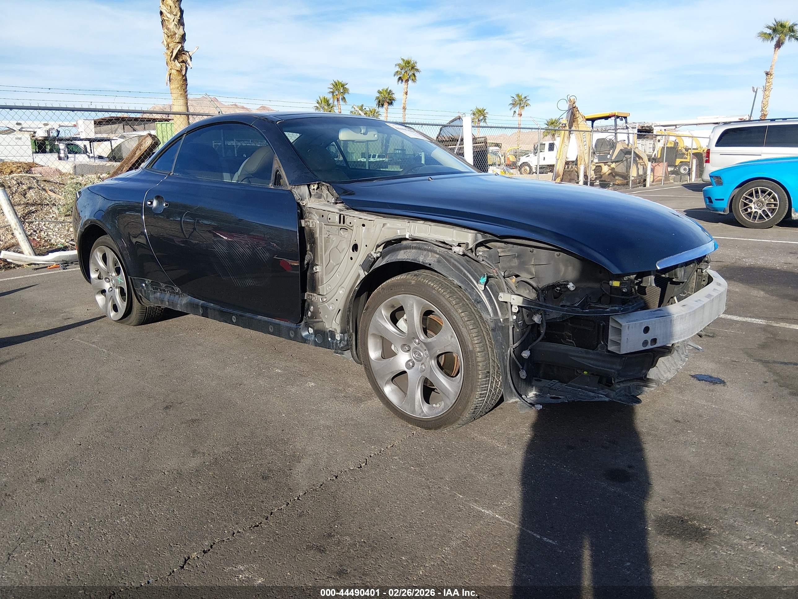 2008 Lexus SC 430, VIN JTHFN45Y289016286 — Front end