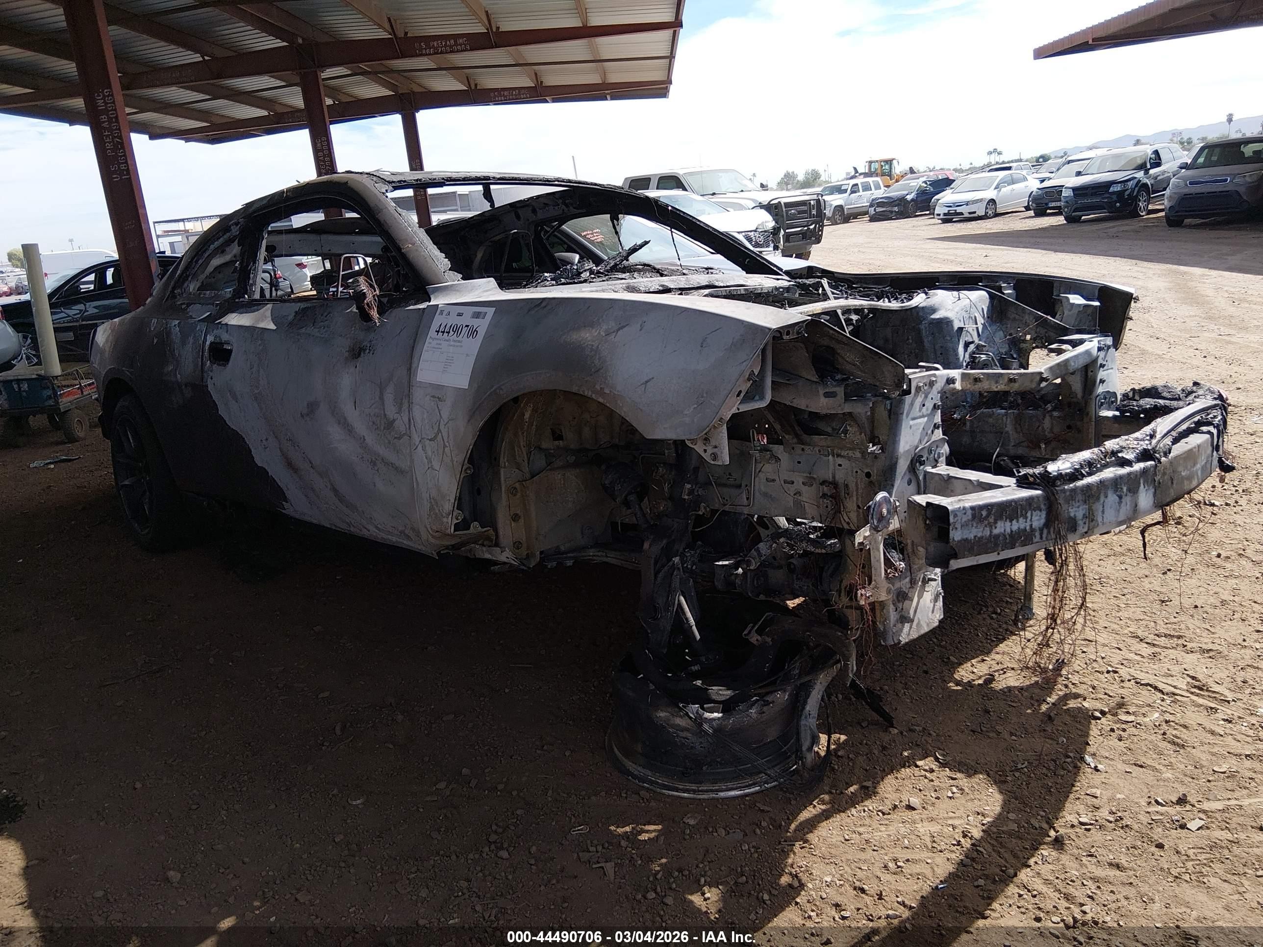 2024 Dodge Charger Scat Pack, VIN 2C3CDBDK2RR208588 — Burn