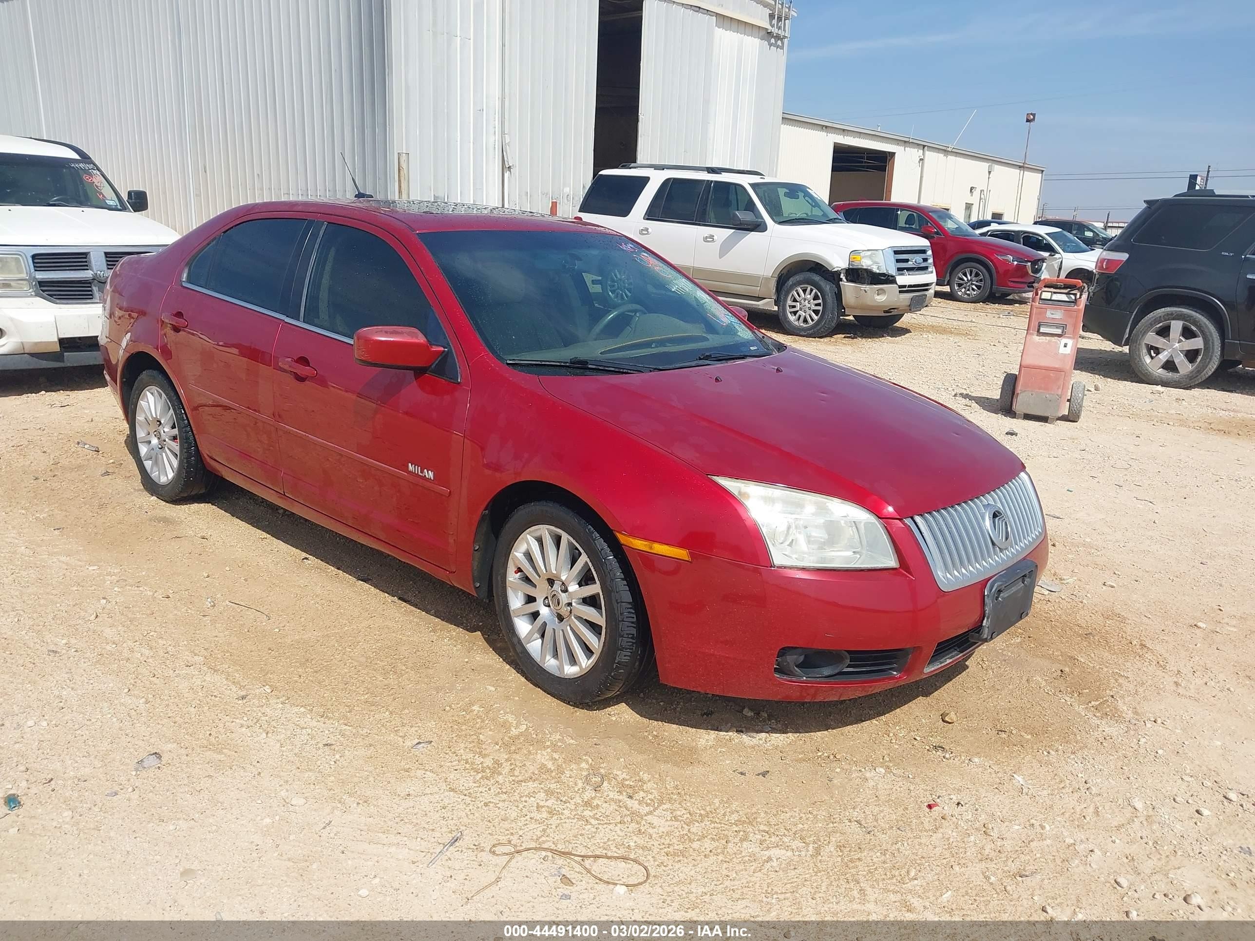 2007 Mercury Milan Premier, VIN 3MEHM08147R616183 — Hail