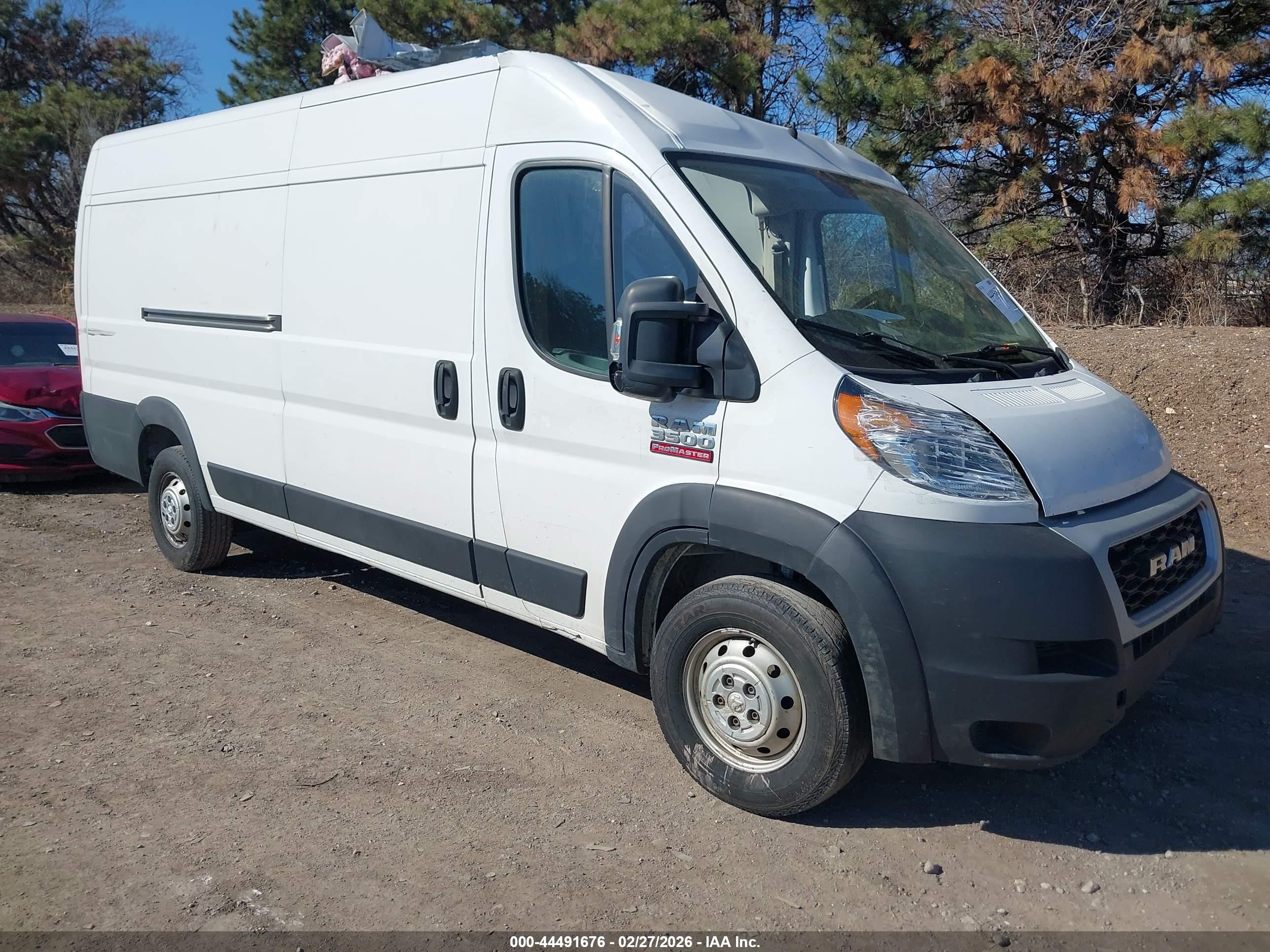 2021 Ram ProMaster Cargo, VIN 3C6MRVJG5ME558110 — Roof