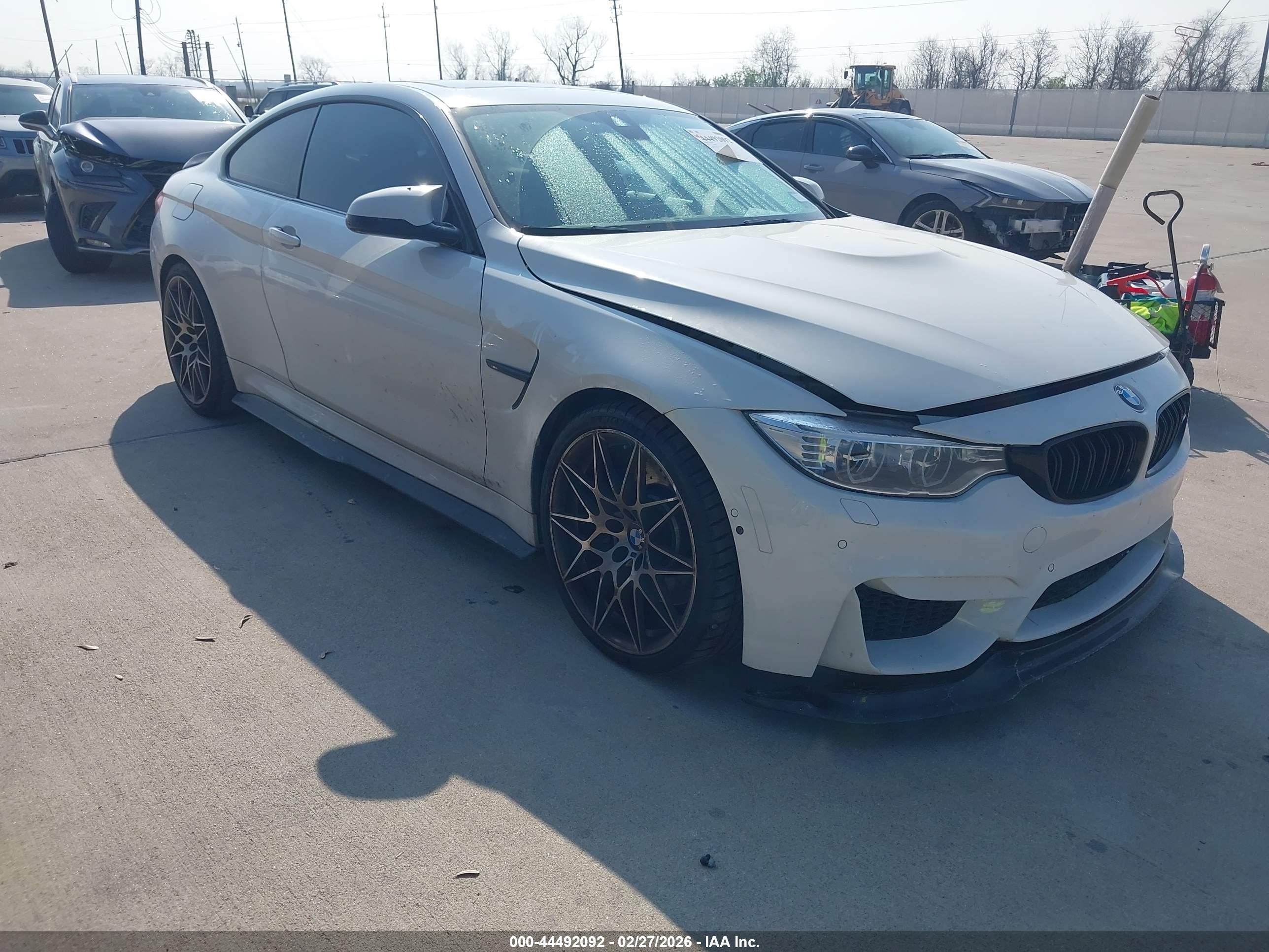 2017 BMW M4, VIN WBS3R9C31HA014324 — Water / flood