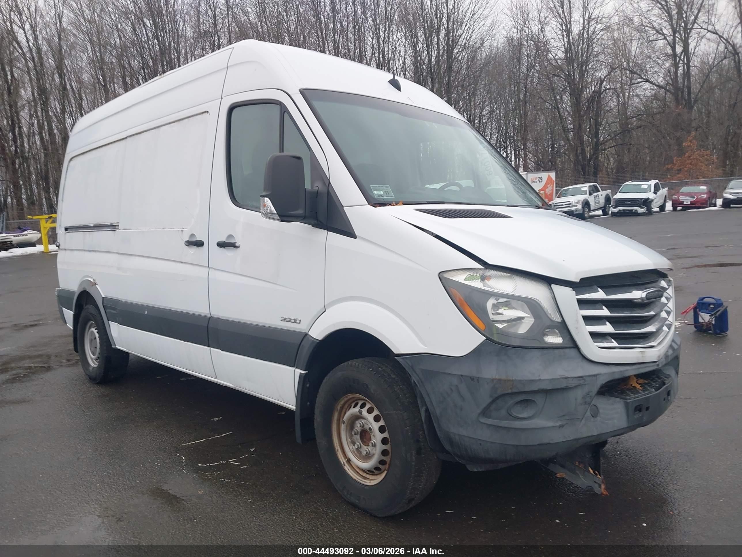 2015 Freightliner Sprinter, VIN WDYPE7CC5F5976287 — Mechanical