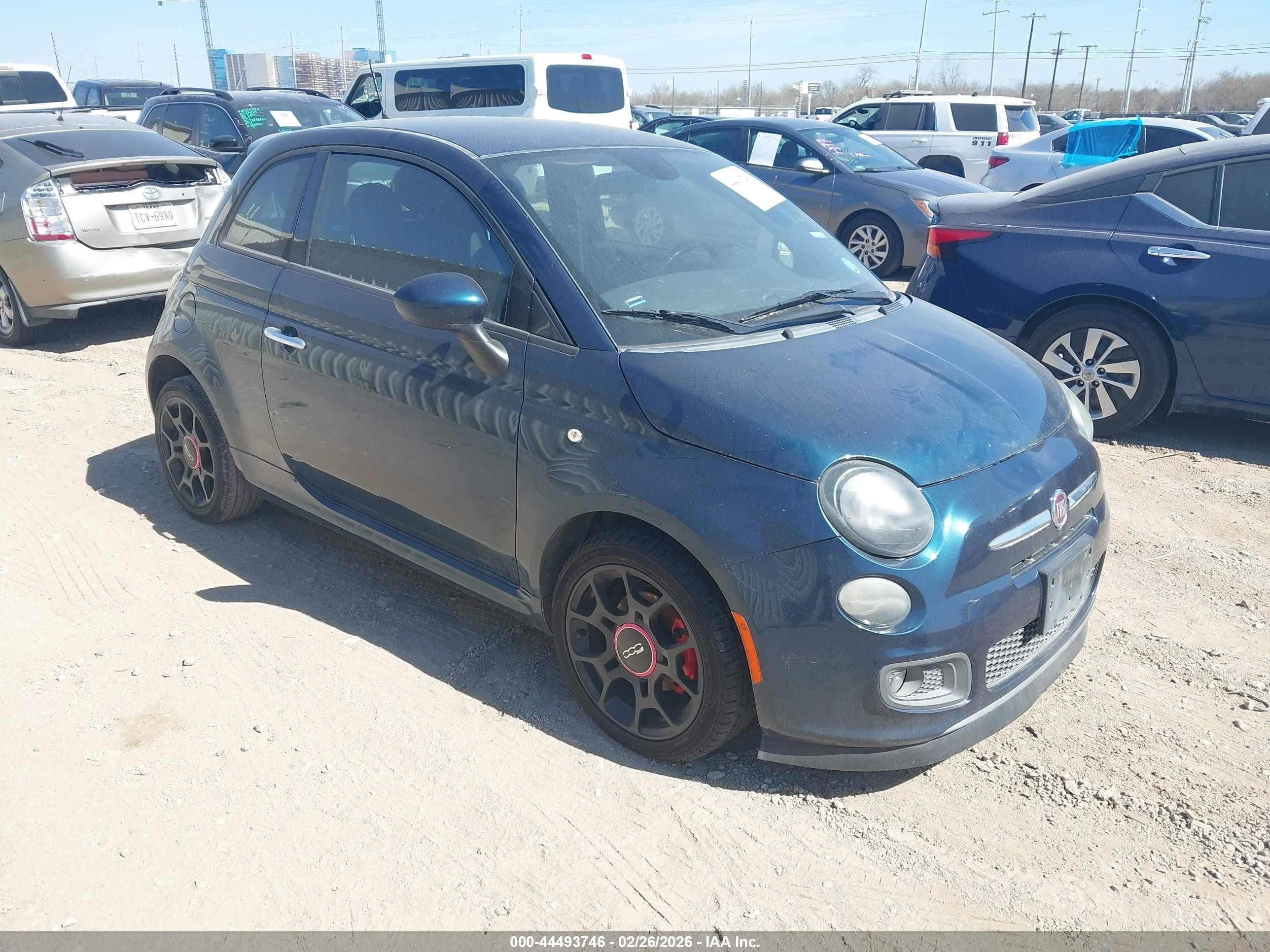 2015 FIAT 500 Sport, VIN 3C3CFFBR4FT696145 — Mechanical