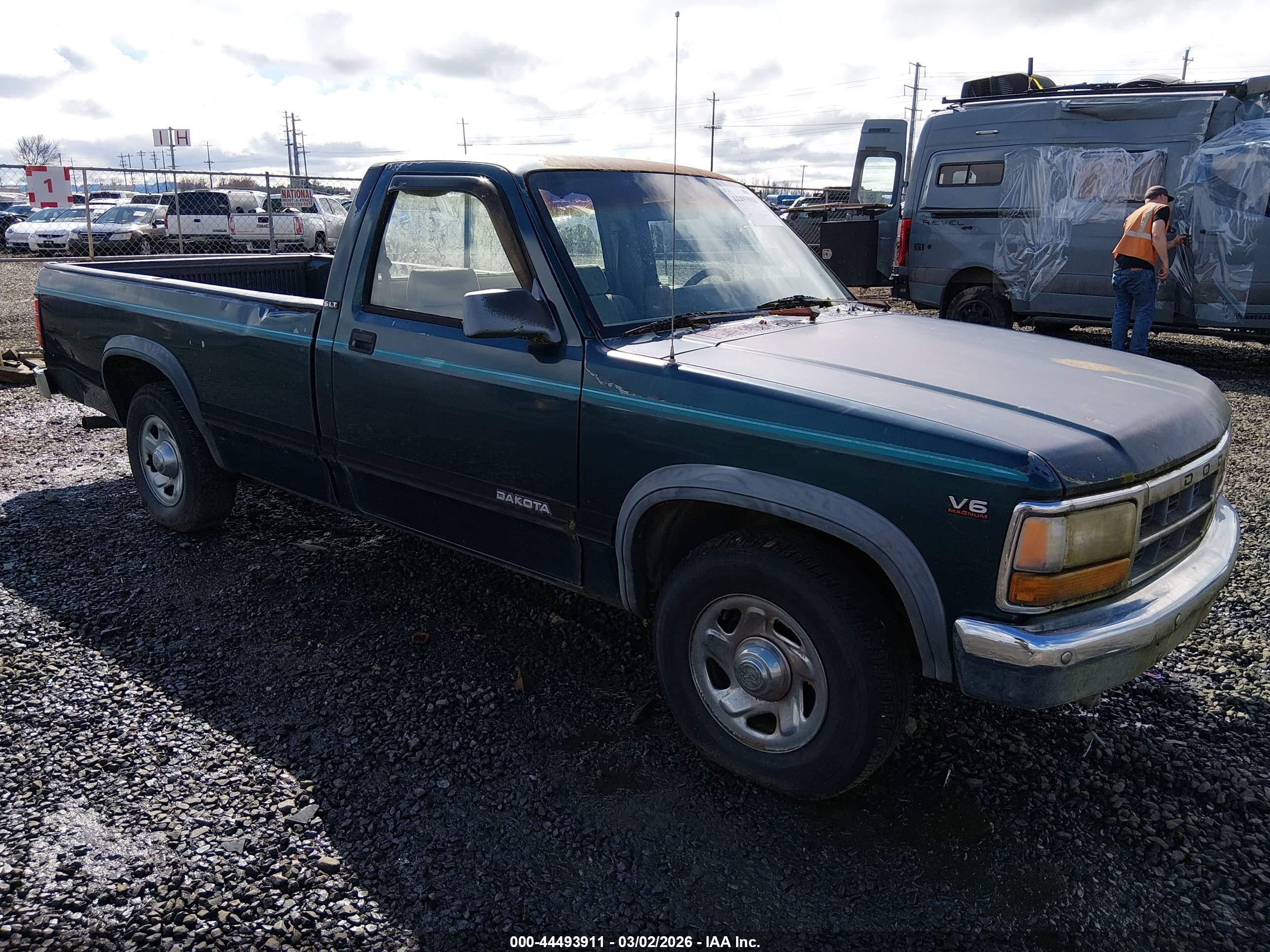 1994 Dodge Dakota, VIN 1B7HL26X2RS621414 — Обычный износ