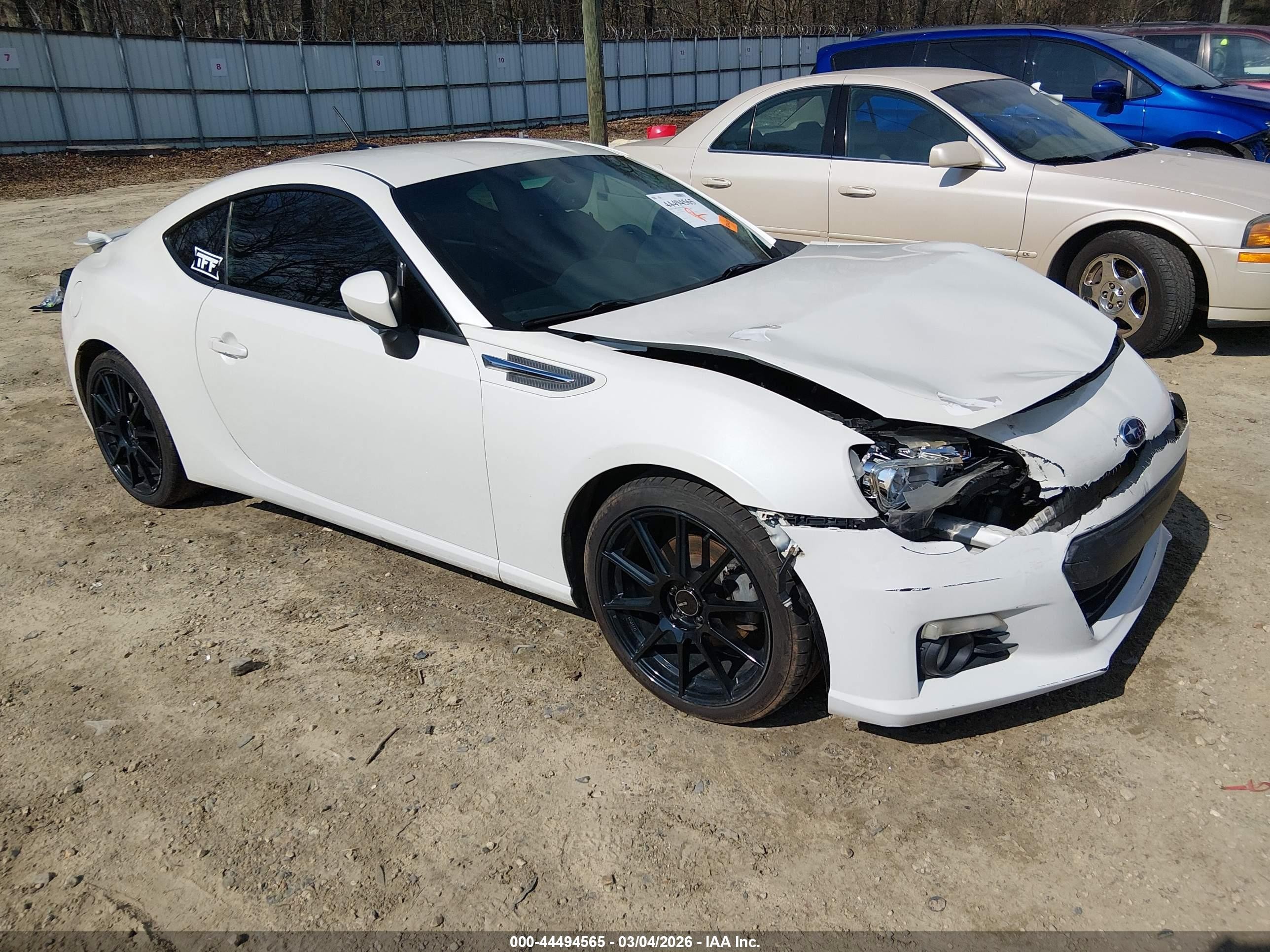 2014 Subaru BRZ Limited, VIN JF1ZCAC18E8605231 — Front end