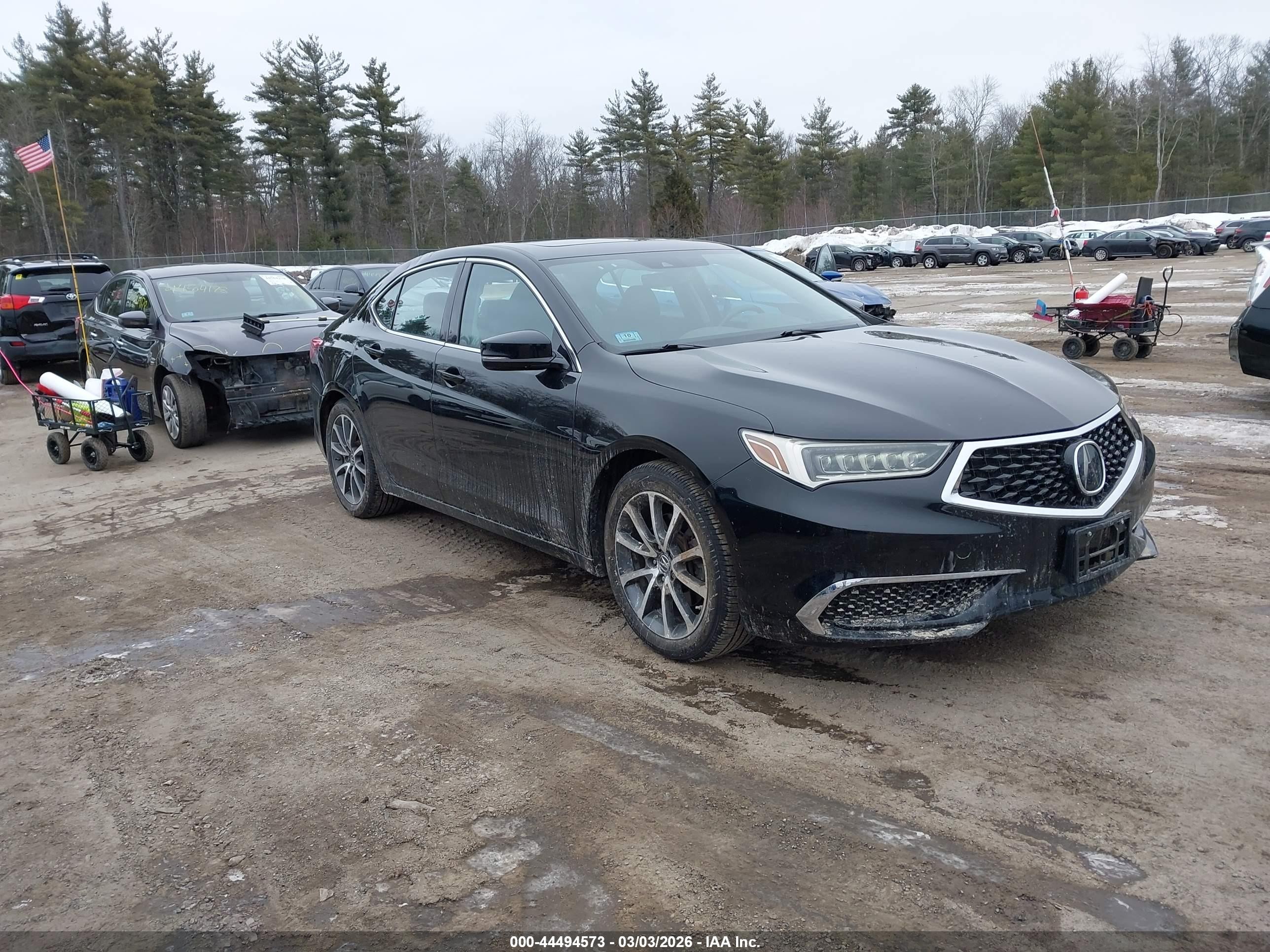 2018 Acura TLX, VIN 19UUB3F38JA000422 — Стихия