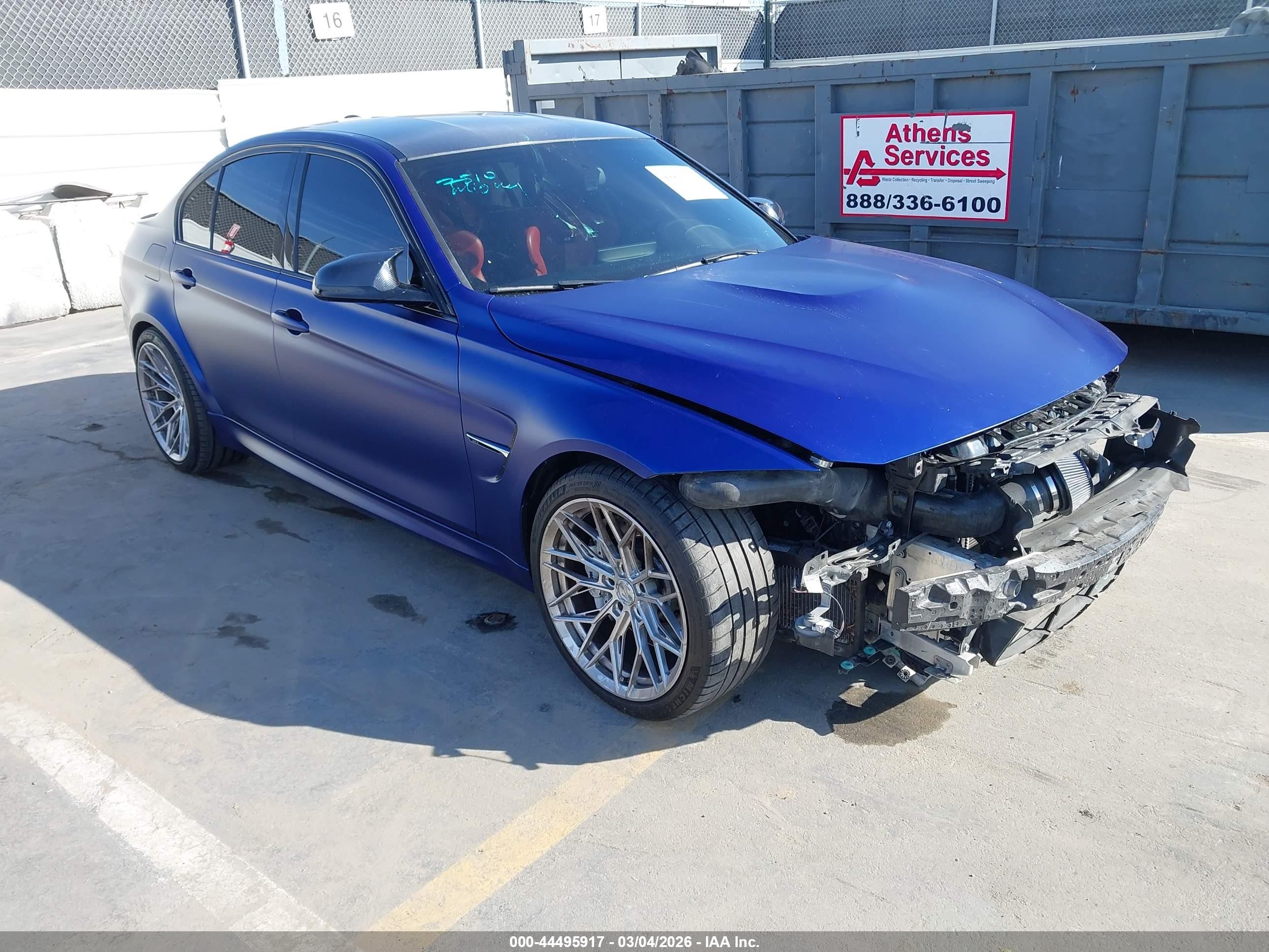 2018 BMW M3, VIN WBS8M9C54J5J78218 — По всему кузову