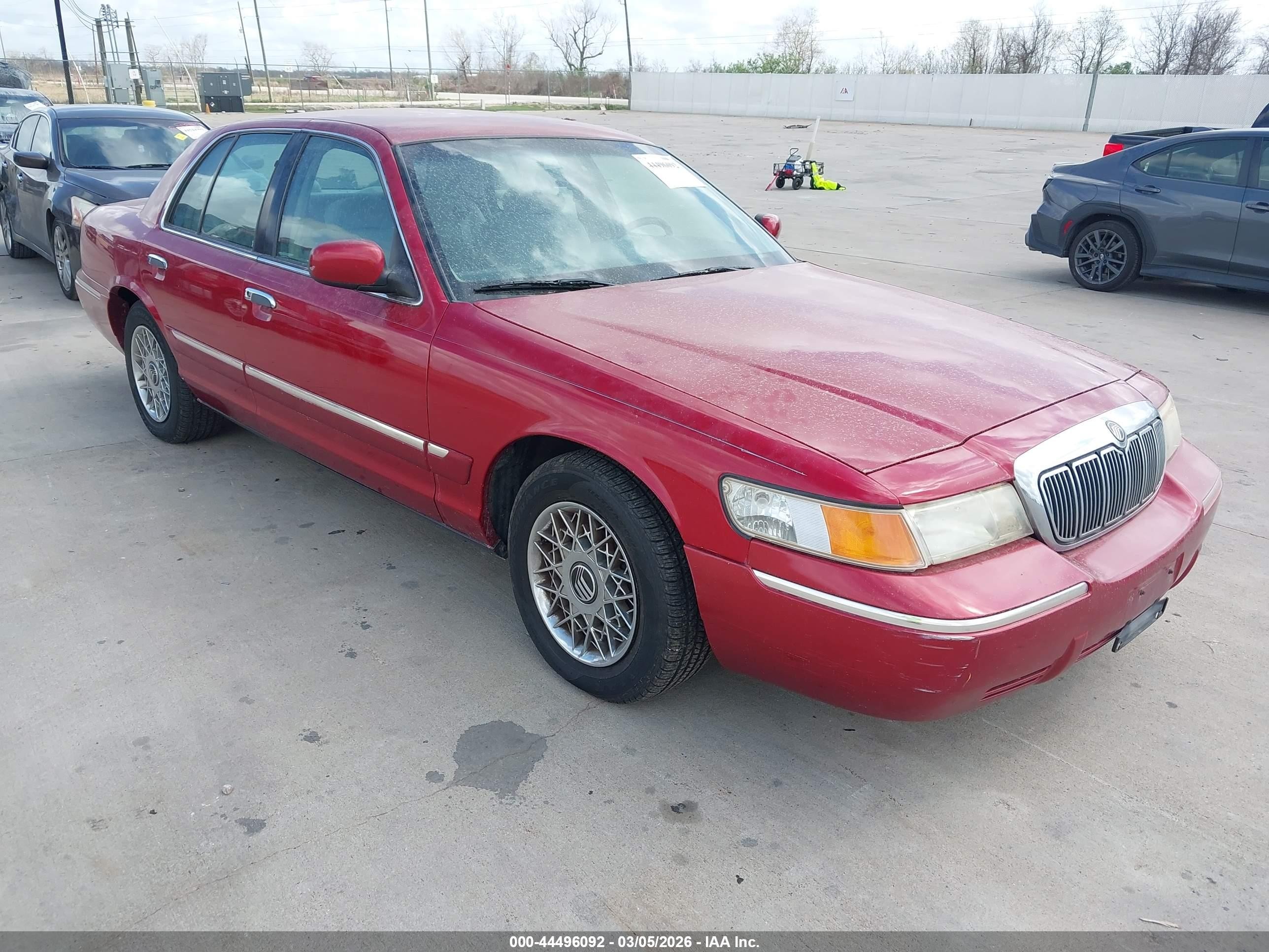 1999 Mercury Grand Marquis GS, VIN 2MEFM74W7XX612907 — Mechanical