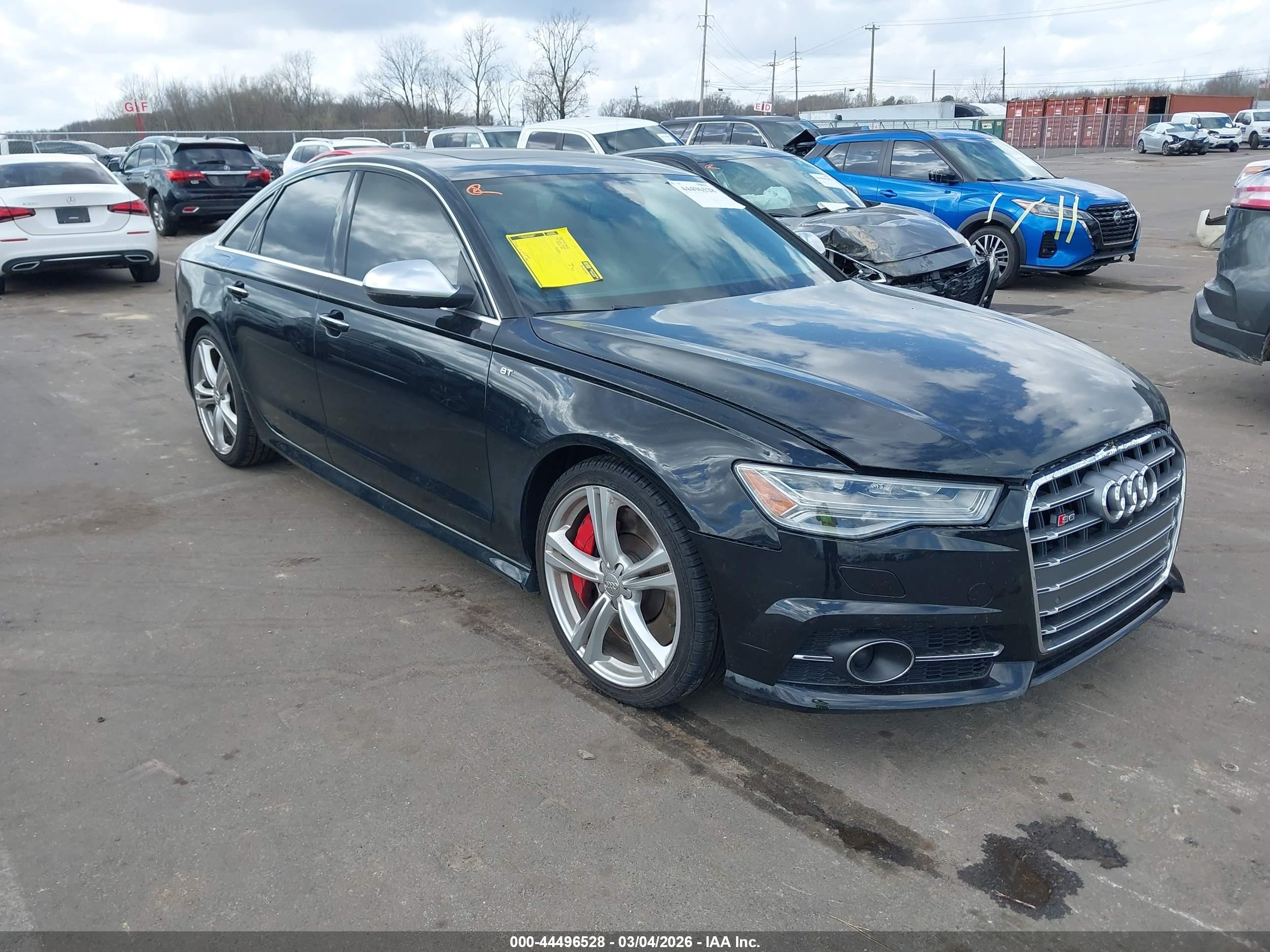 2017 Audi S6 Prestige, VIN WAUHFAFC2HN050449 — Механическое