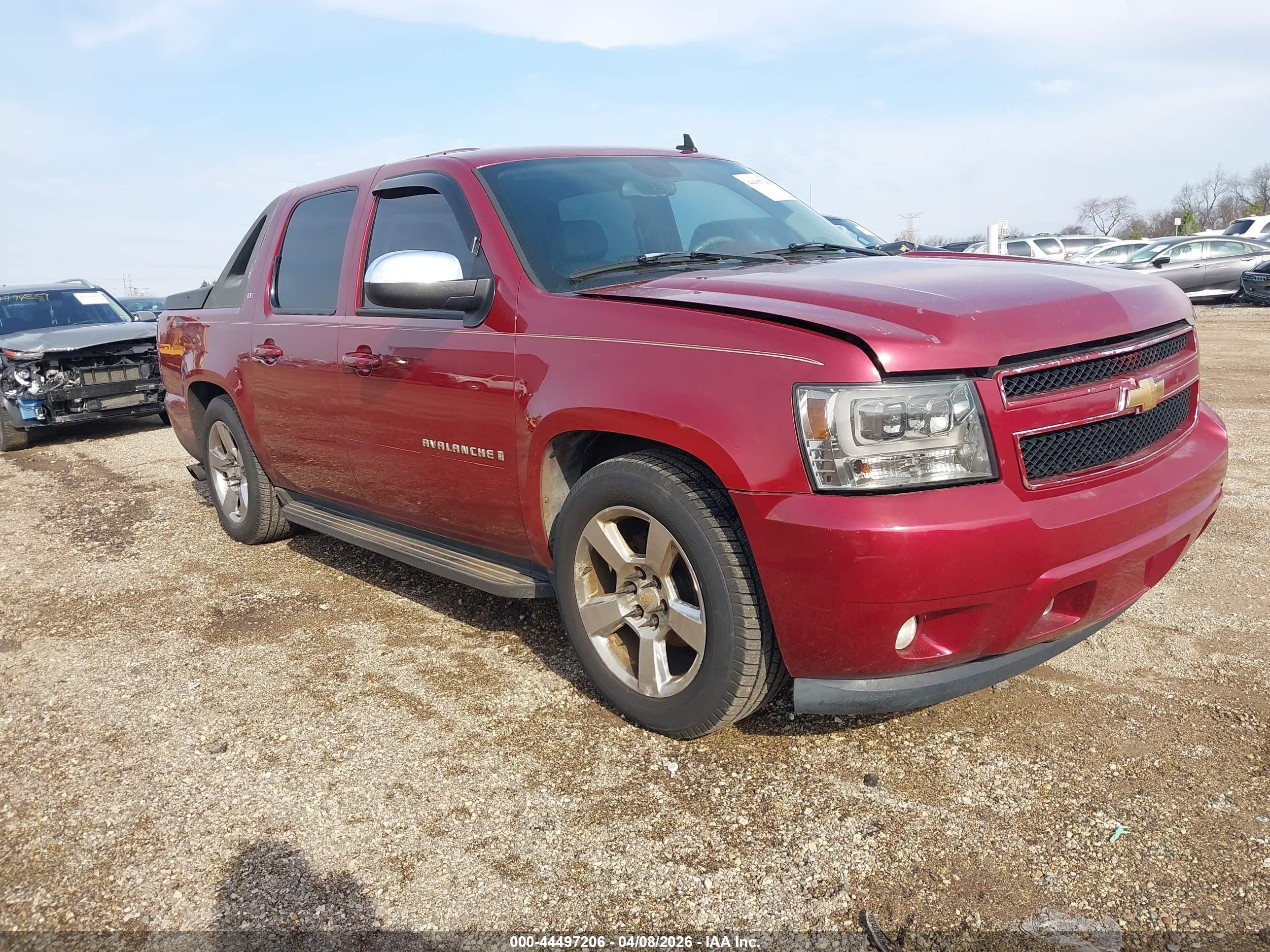 2007 Chevrolet Avalanche 1LT, VIN 3GNEC12J97G104220 — Normal wear