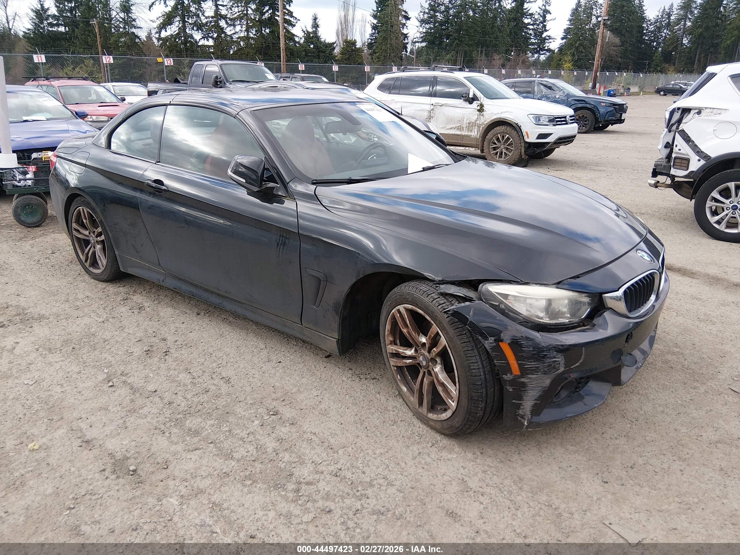 2014 BMW 4 Series 428i, VIN WBA3V5C50EJ969590 — Front end