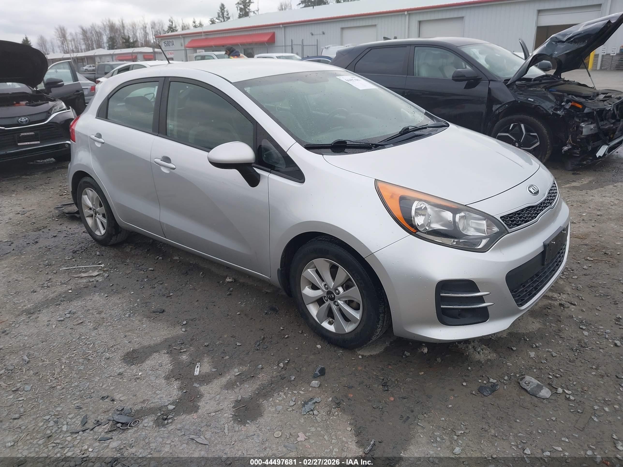 2016 Kia Rio EX, VIN KNADN5A34G6625613 — Theft recovery