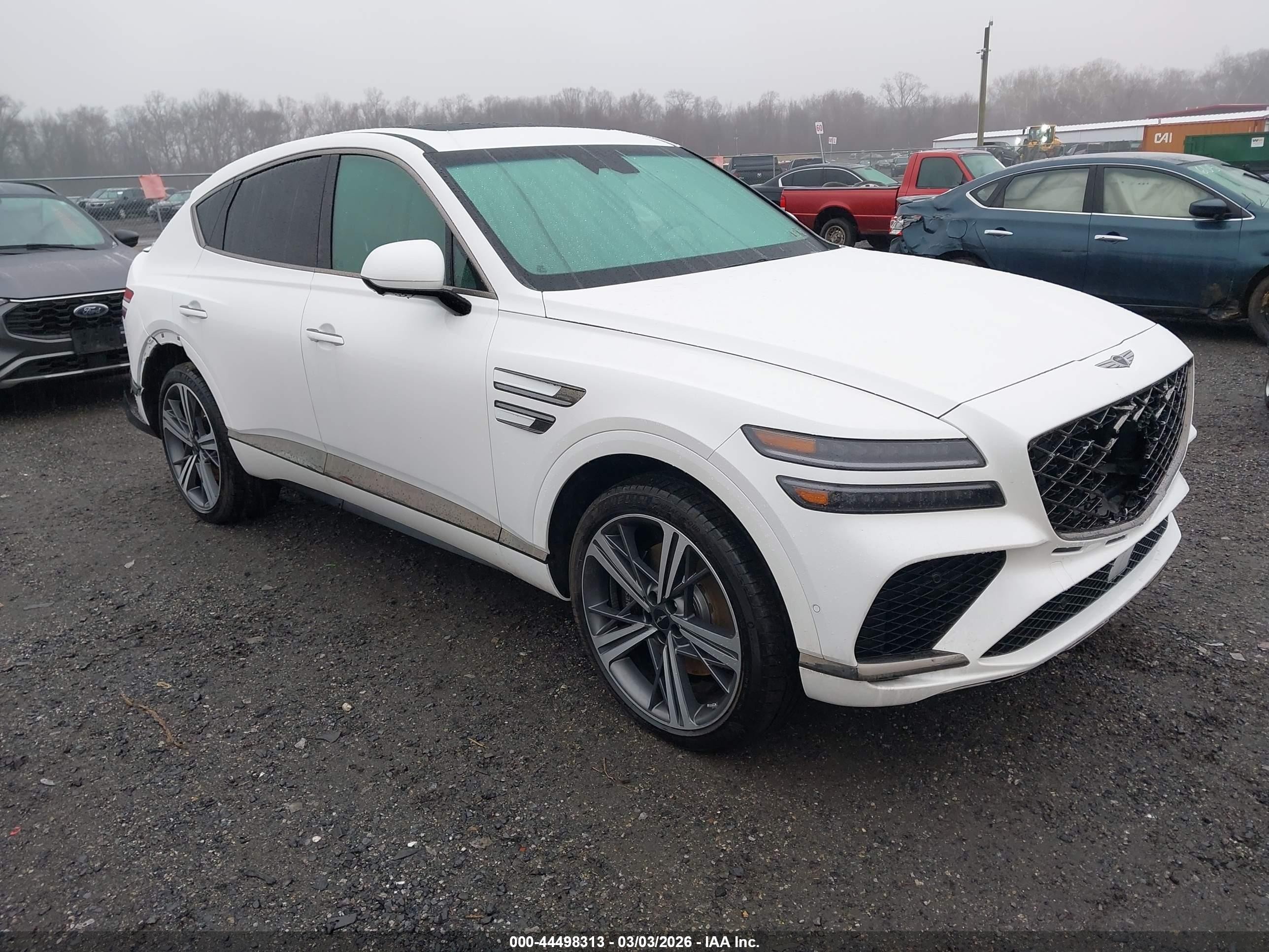 2025 Genesis GV80 Coupe 3.5T e-SC, VIN KMUJBESC7SU238276 — Rear end