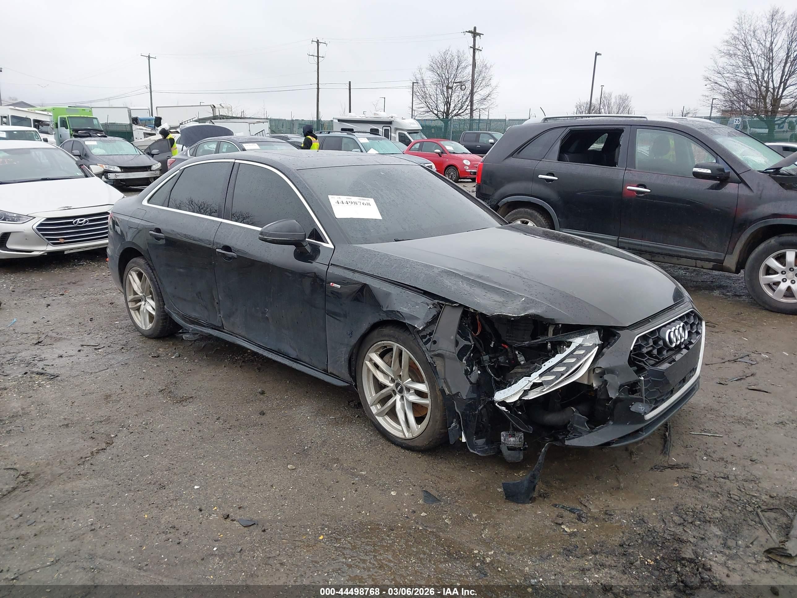 2020 Audi A4 Premium Plus, VIN WAUENAF44LN012115 — Front end