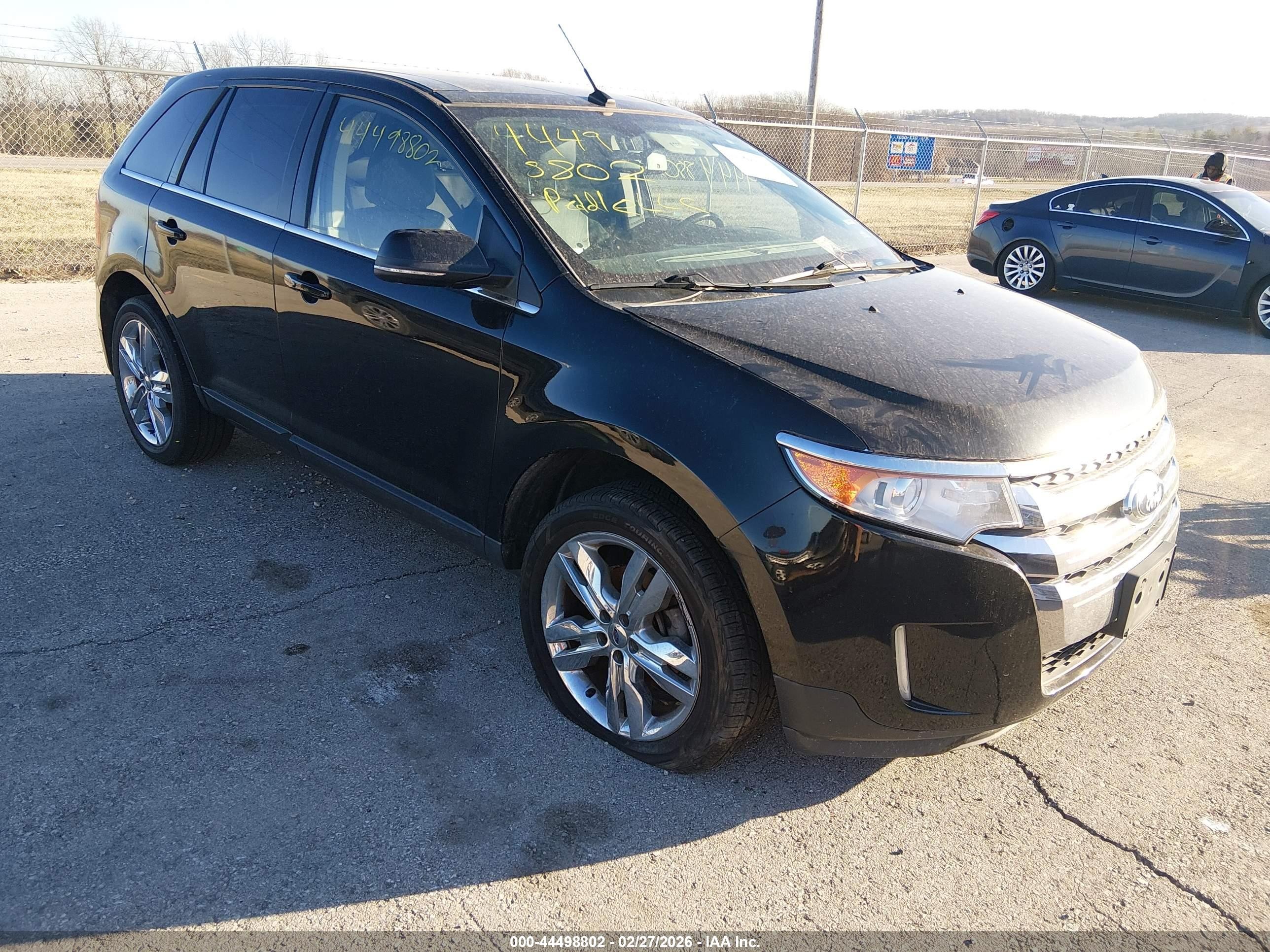 2013 Ford Edge Limited, VIN 2FMDK4KC8DBC85072 — Rear end