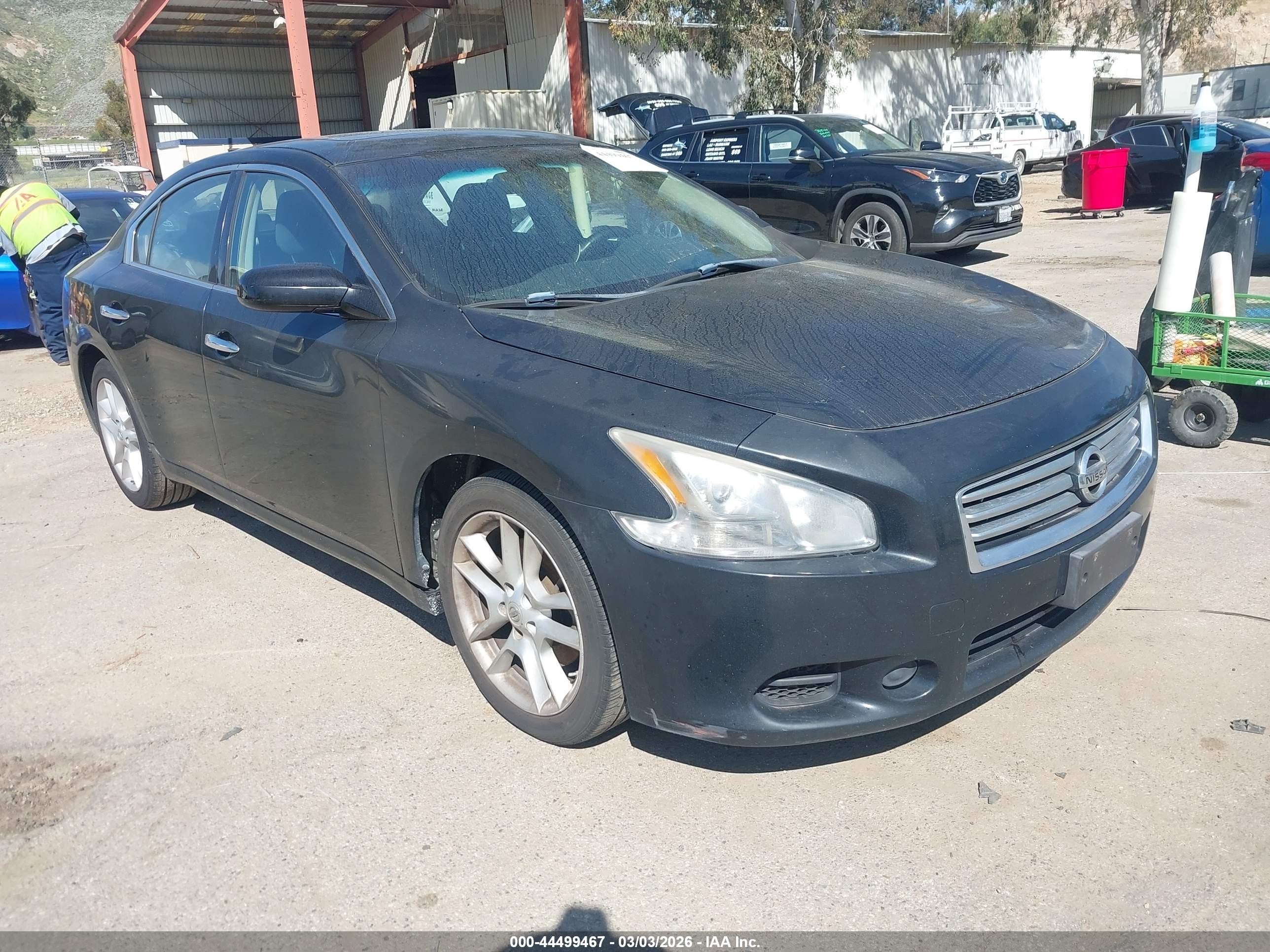 2014 Nissan Maxima SV, VIN 1N4AA5AP1EC437415 — Обычный износ