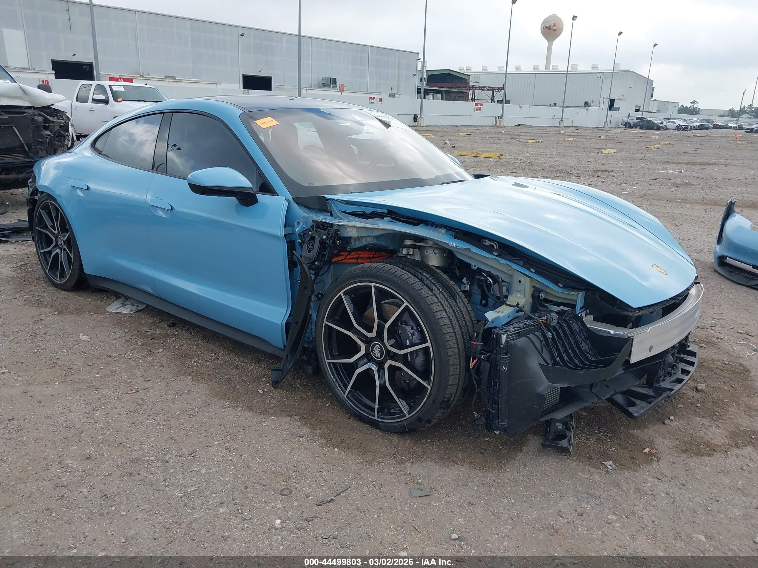 2024 Porsche Taycan, VIN WP0AA2Y17RSA13519 — Side