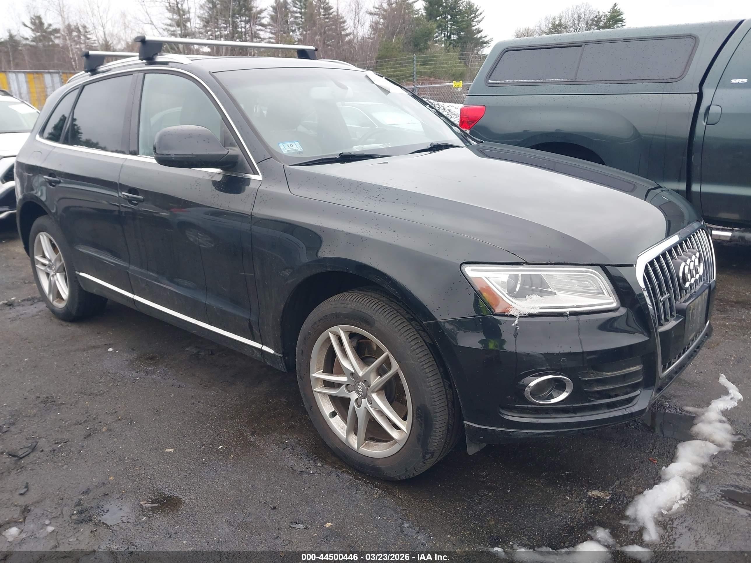 2014 Audi Q5 Premium Plus, VIN WA1CMAFP6EA058850 — Fresh water flood