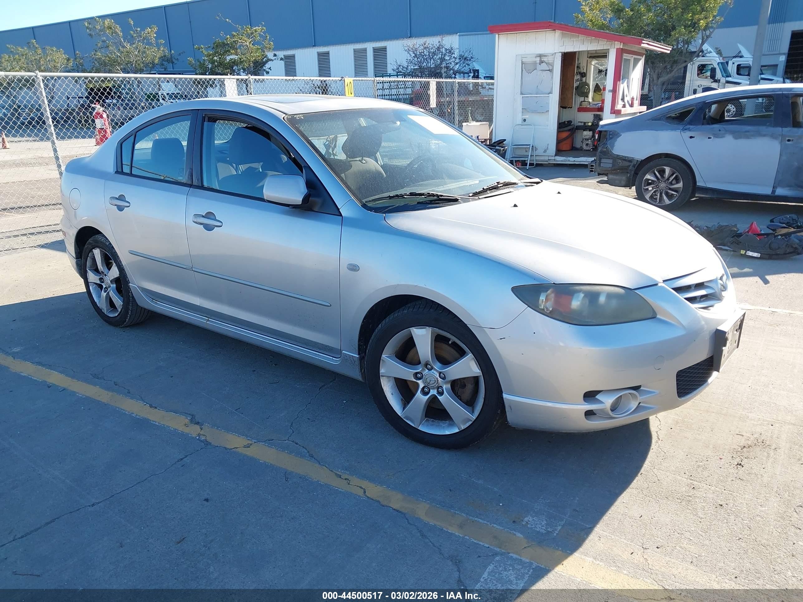 2004 Mazda 3 s, VIN JM1BK323X41122697 — Theft recovery