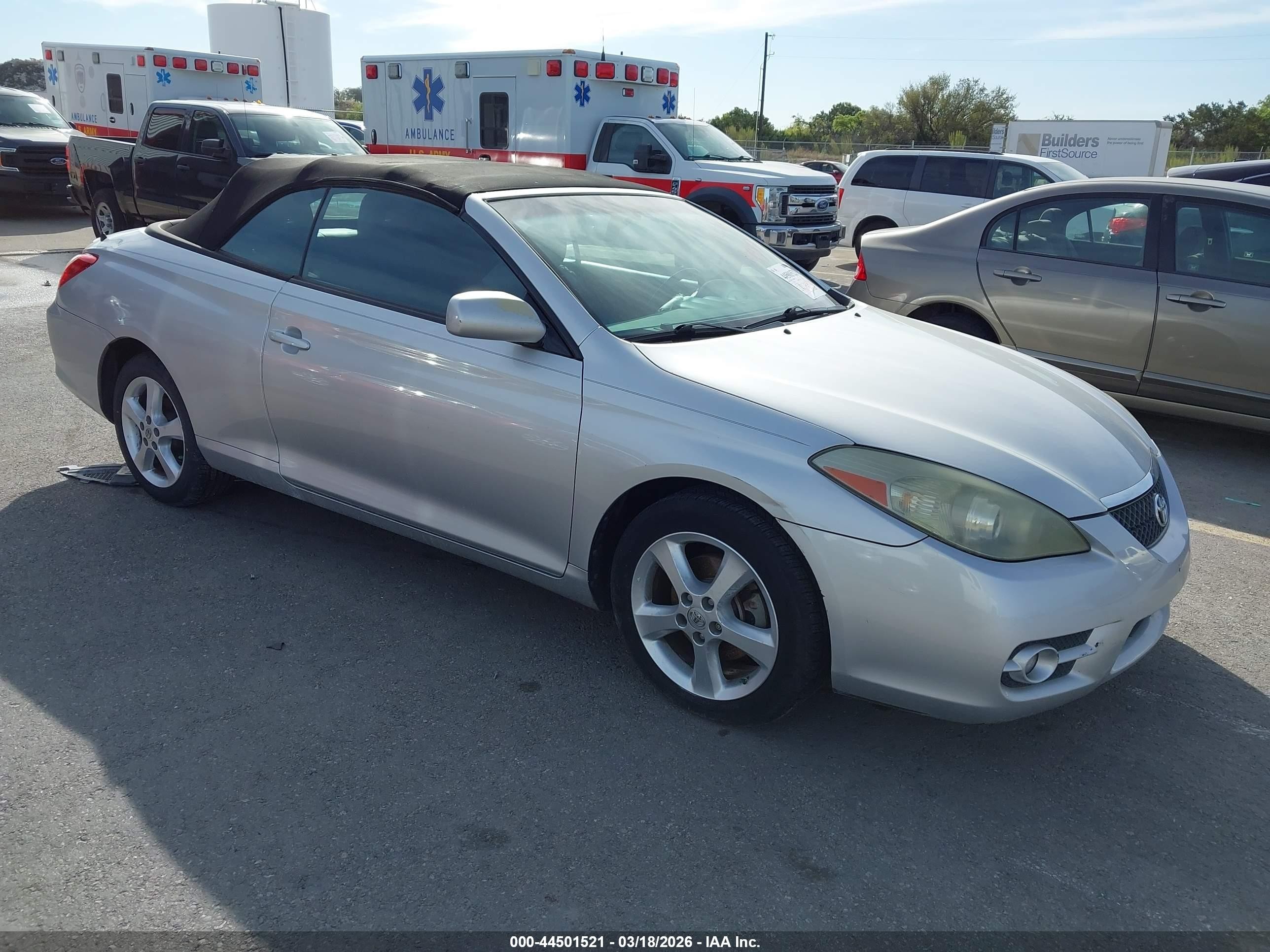 2008 Toyota Solara SLE, VIN 4T1FA38P28U143879 — Front end
