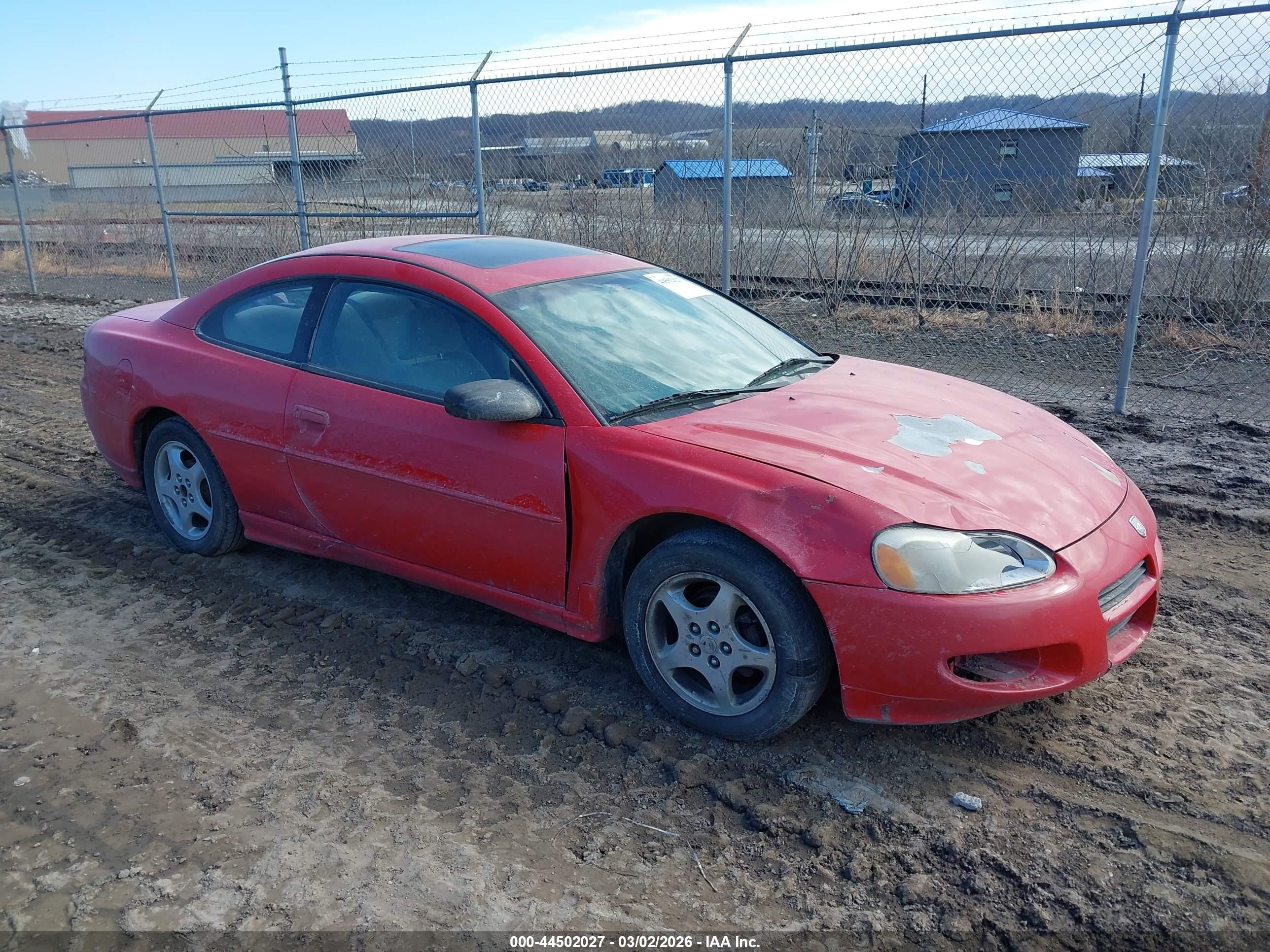 2002 Dodge Stratus SE/SXT, VIN 4B3AG42G92E156190 — Перед