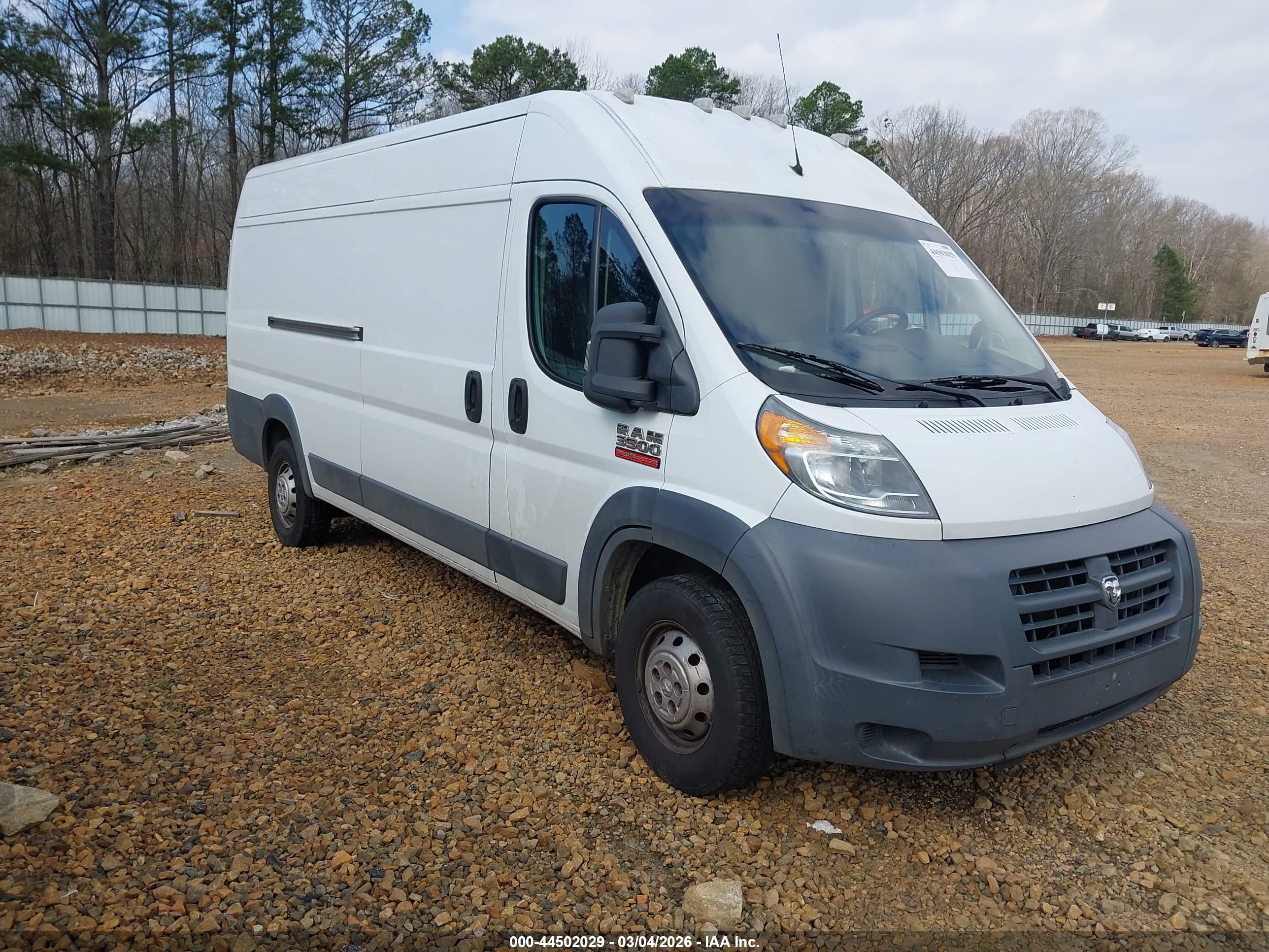 2014 Ram ProMaster Cargo, VIN 3C6URVJG3EE110465 — Storm