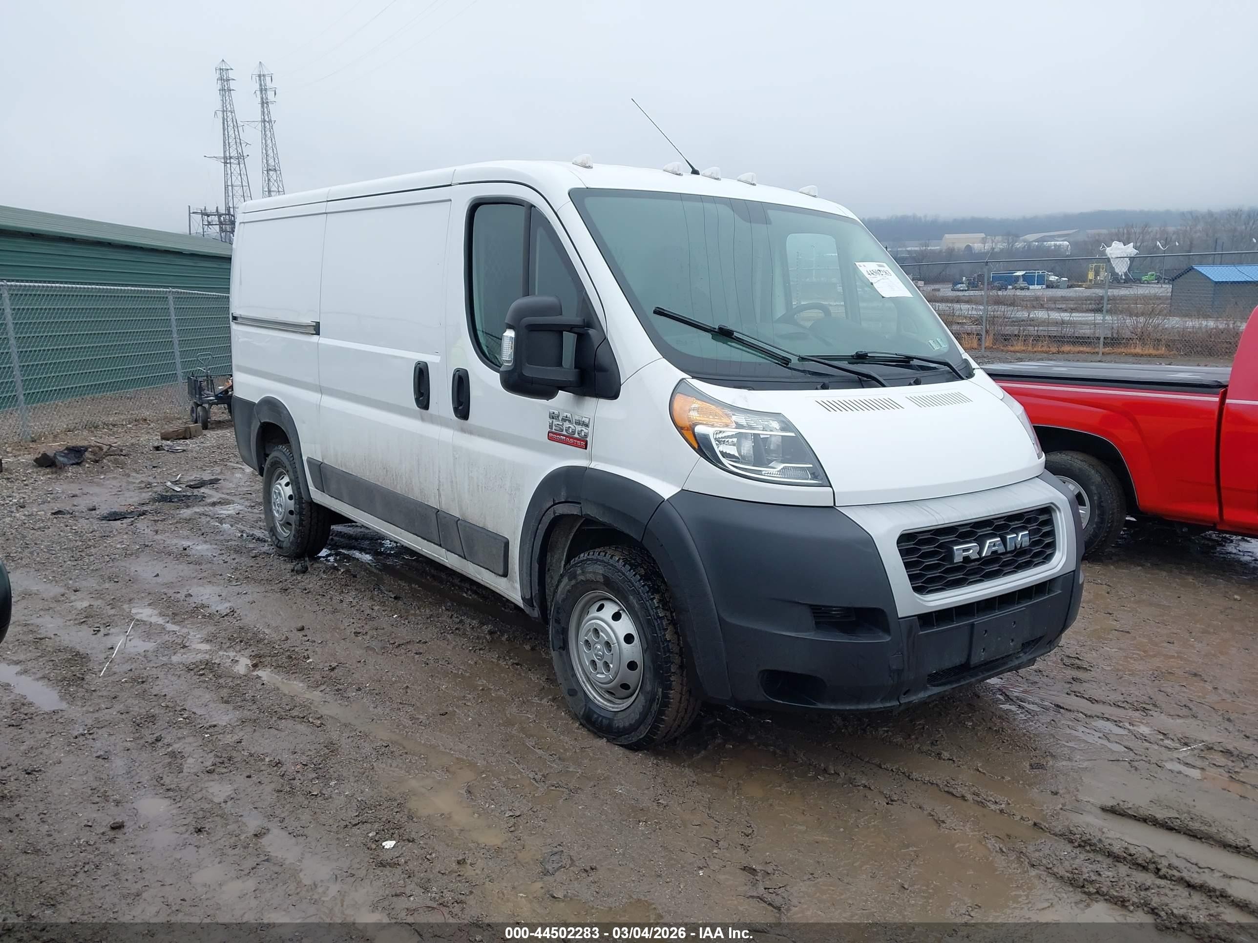 2021 Ram ProMaster, VIN 3C6ERVAG2ME506678 — Зад