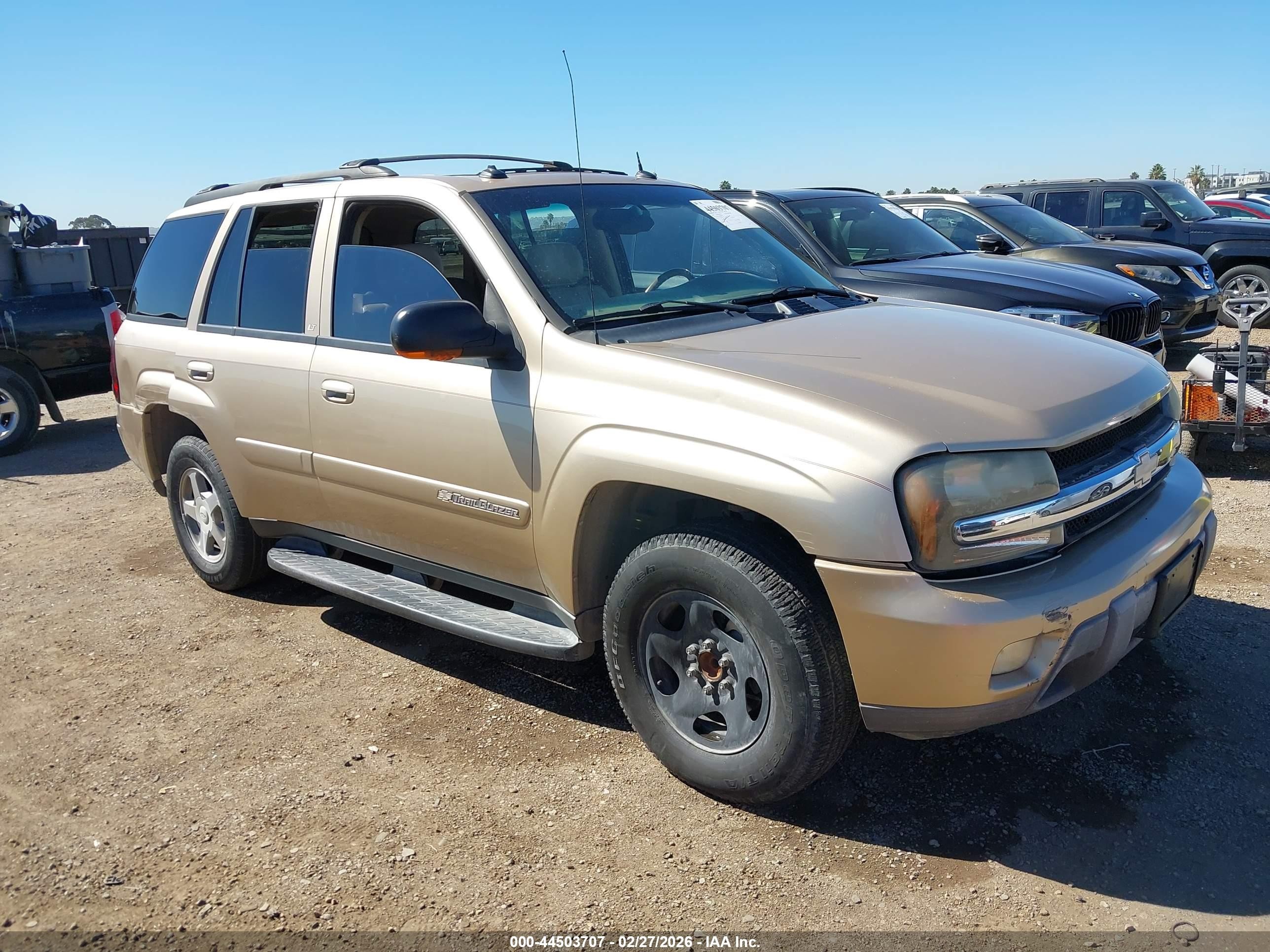 2004 Chevrolet TrailBlazer LS, VIN 1GNDS13S842238873 — Rear end