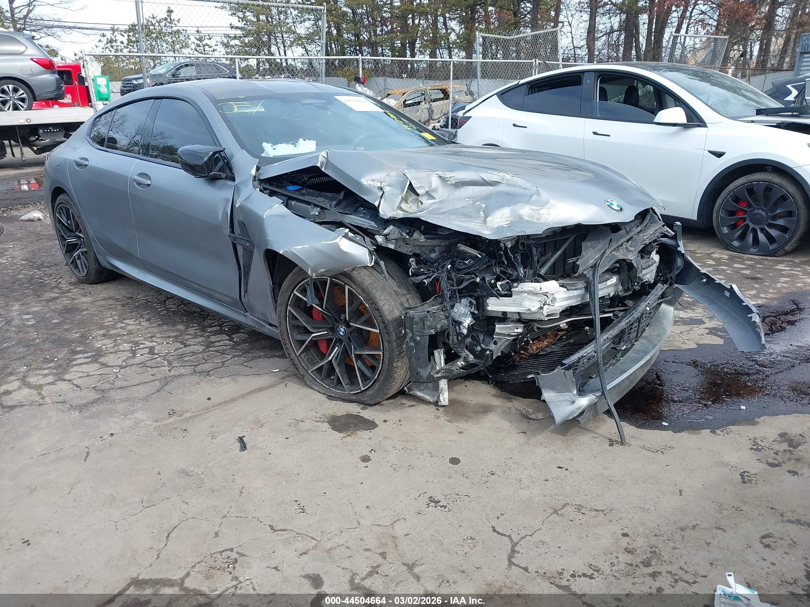 2025 BMW M8 Competition, VIN WBSGV0C06SCU79322 — Front end