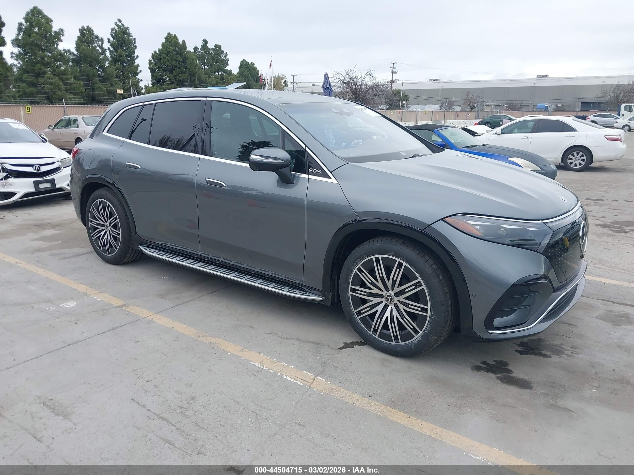 2025 Mercedes-Benz EQS 450, VIN 4JGDM2EB7SA039575 — Vandalism