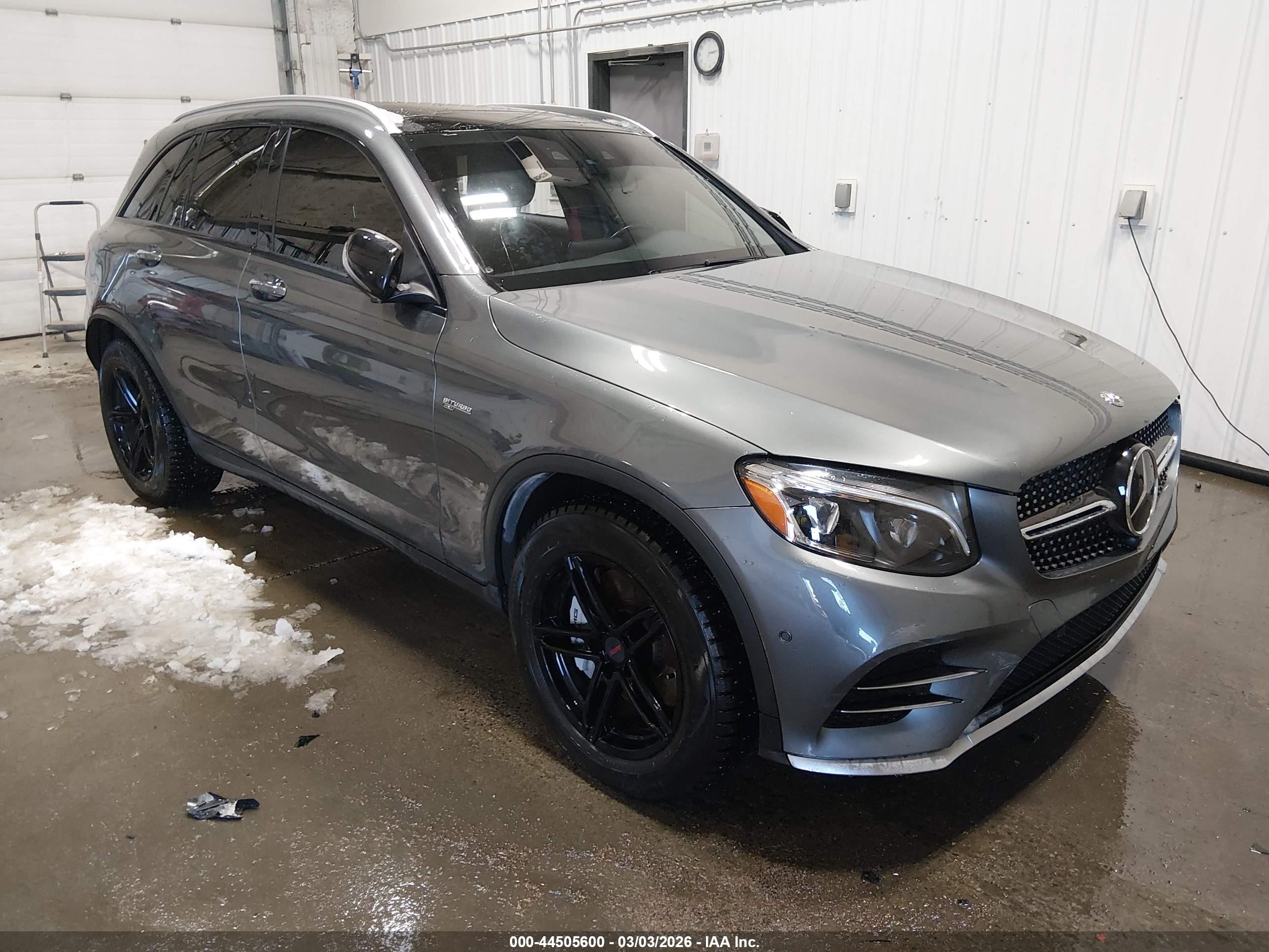 2018 Mercedes-Benz GLC 43 AMG, VIN WDC0G6EB4JV025586 — Side