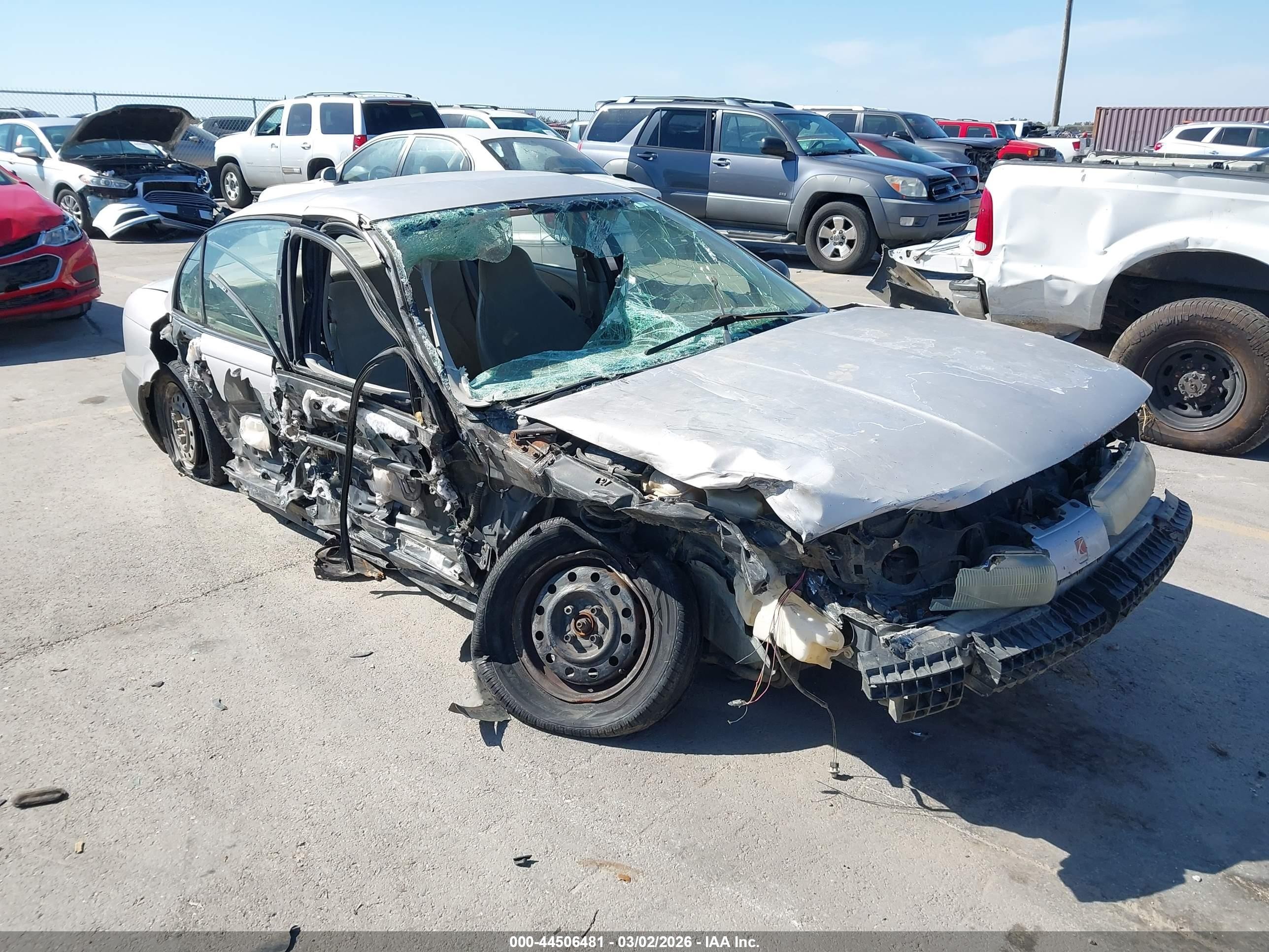 1999 Saturn SL, VIN 1G8ZF5289XZ374760 — Side