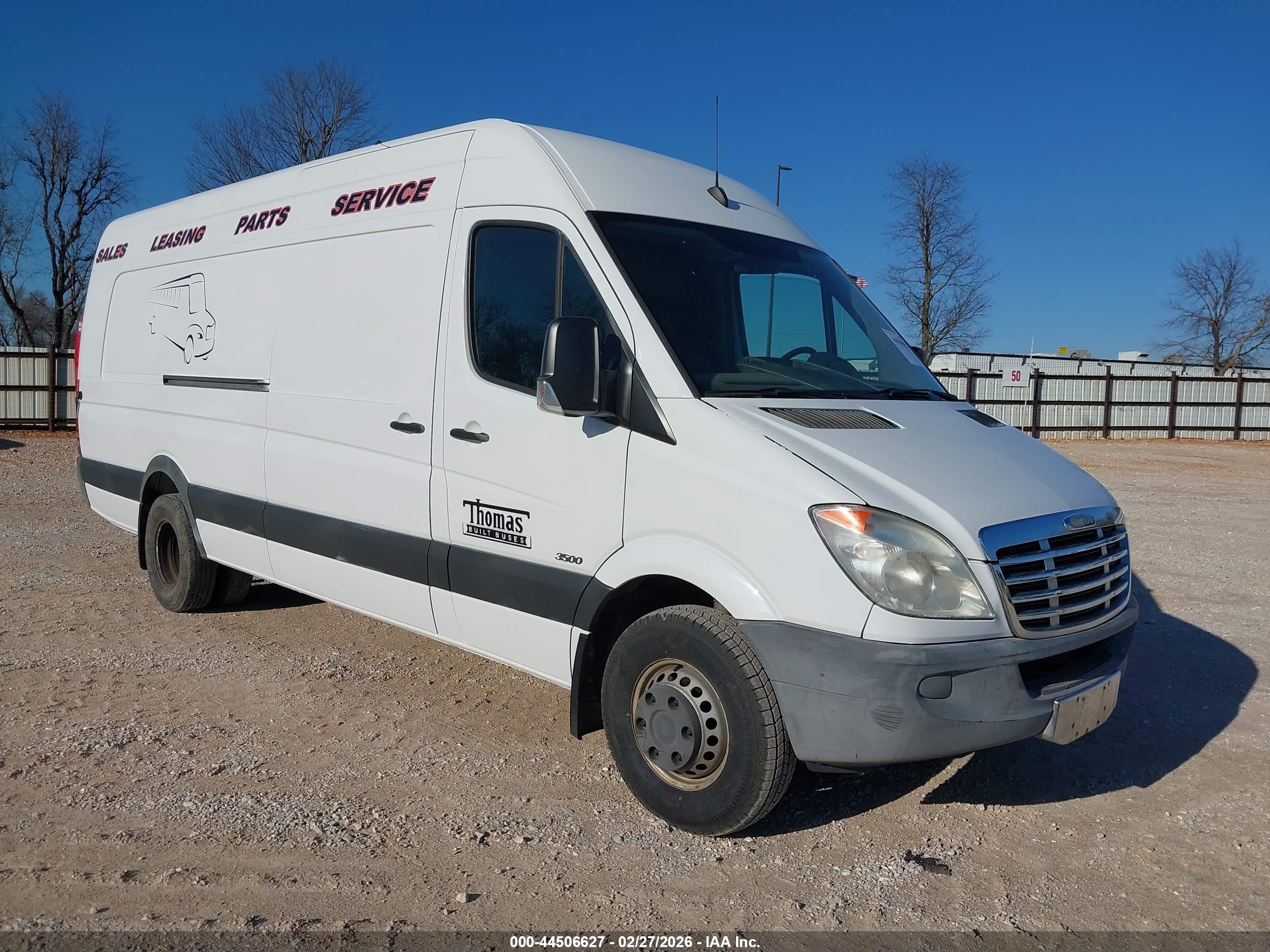 2012 Freightliner Sprinter, VIN WDYPF1CCXC5685449 — Front end