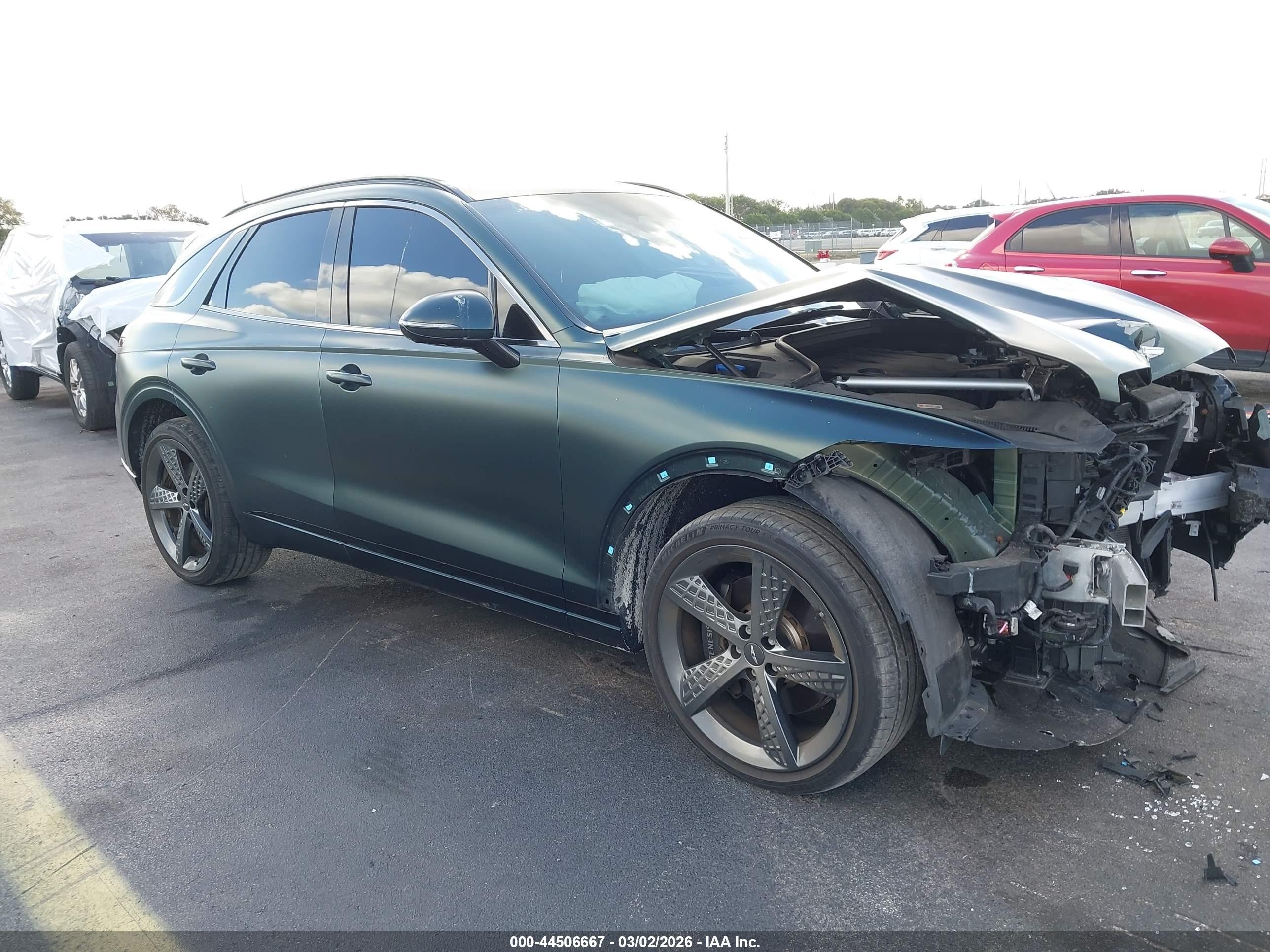 2023 Genesis GV70 2.5T, VIN KMUMADTB1PU084428 — Front end