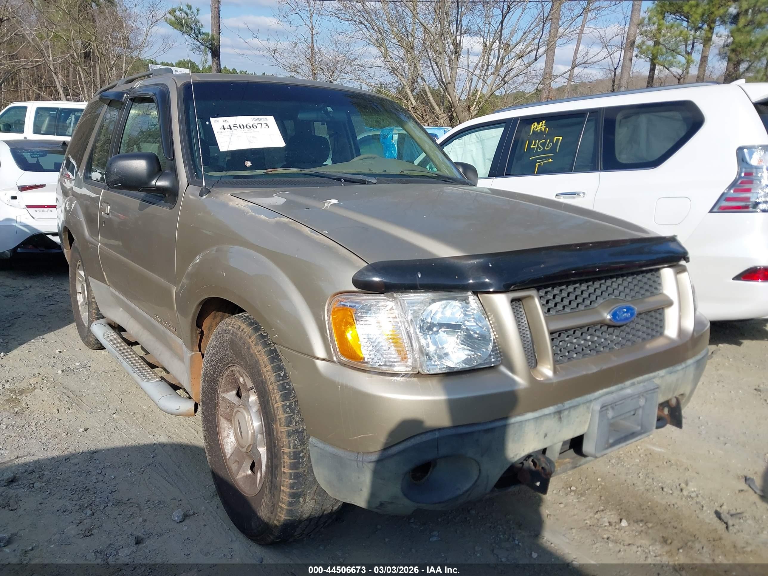 2002 Ford Explorer Sport Value, VIN 1FMYU70E82UC23034 — Side