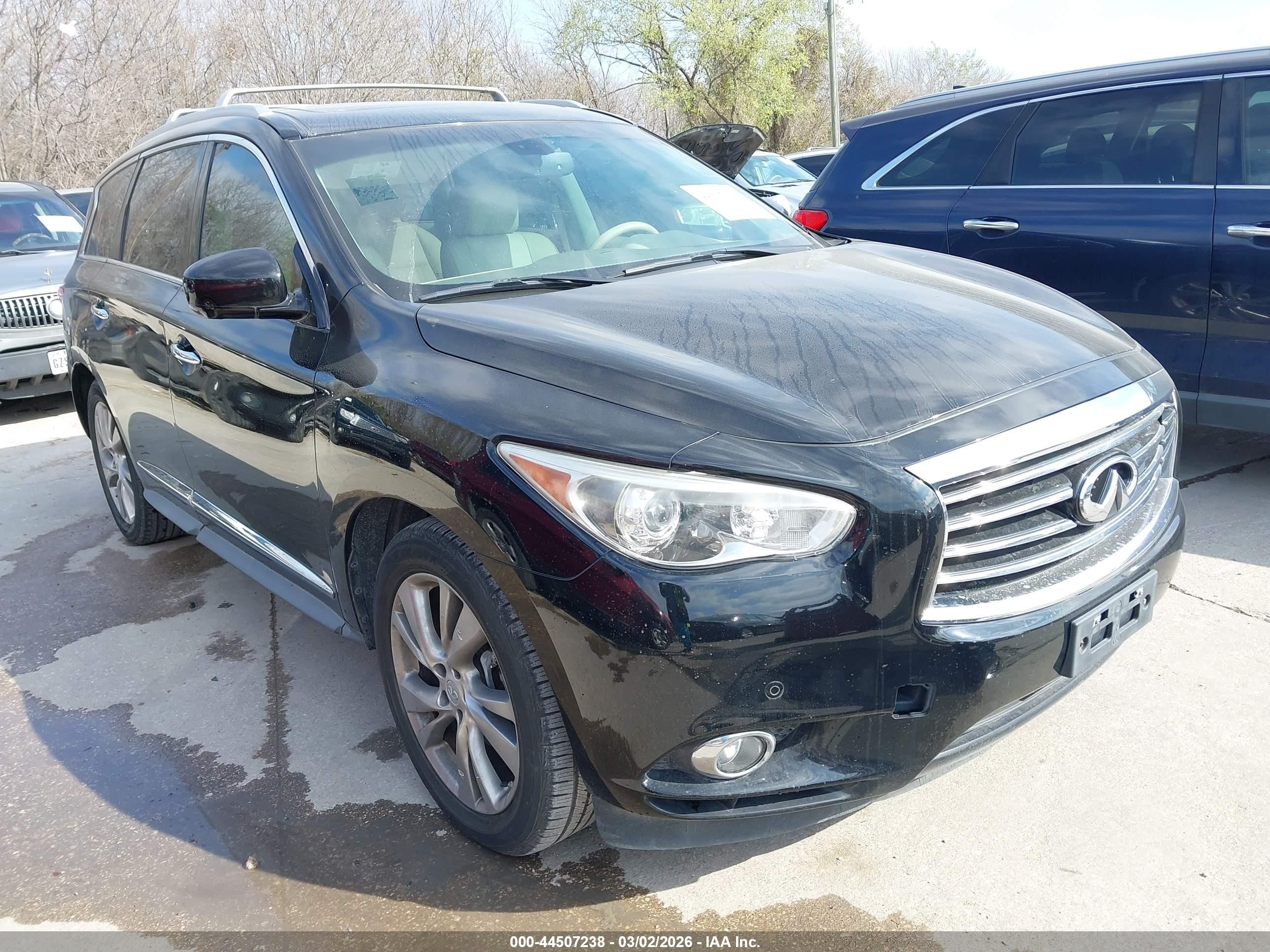 2013 Infiniti JX35, VIN 5N1AL0MM0DC322324 — Repossession