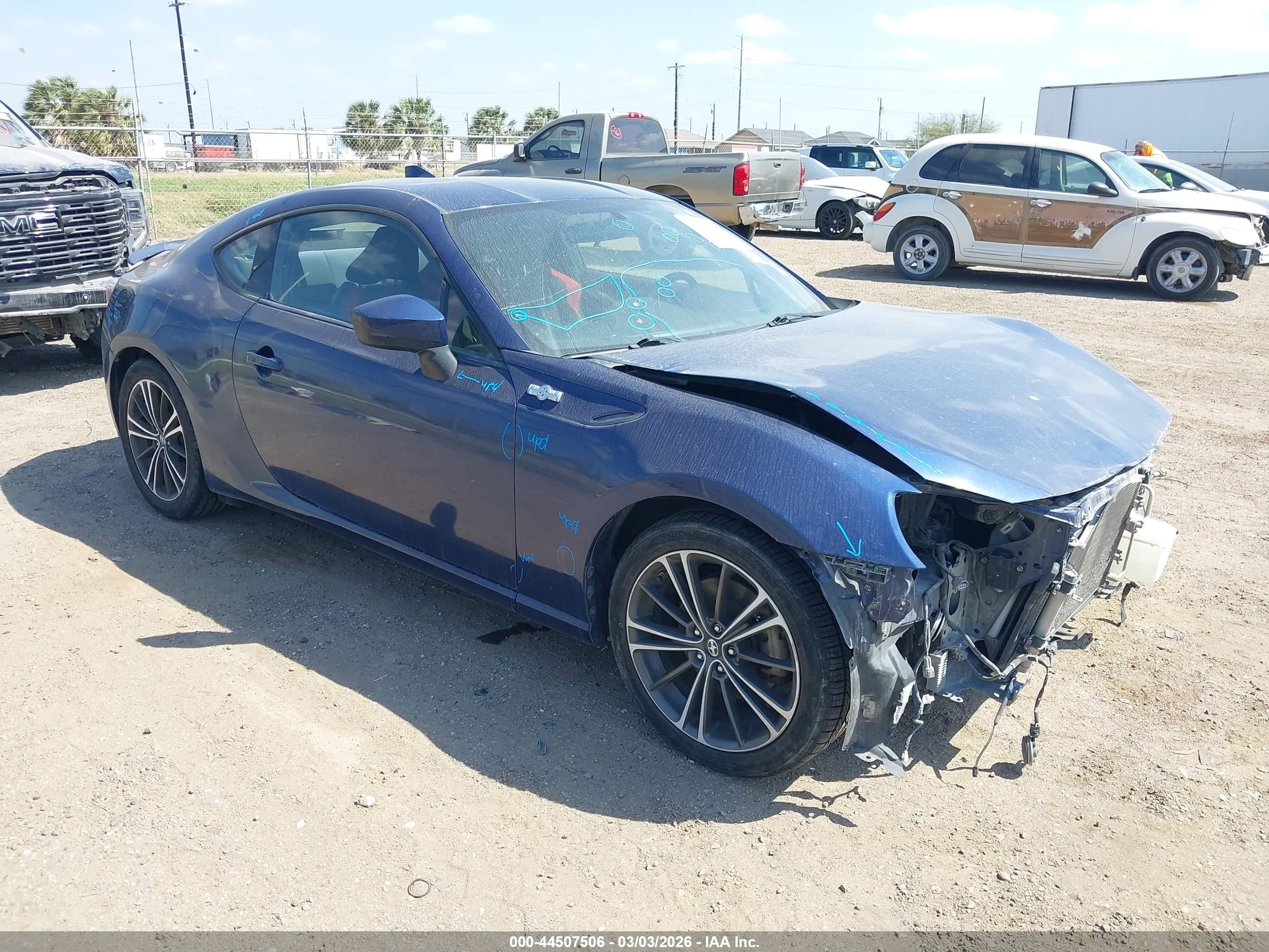 2016 Scion FR-S Release Series 2.0, VIN JF1ZNAA19G8706987 — Front end