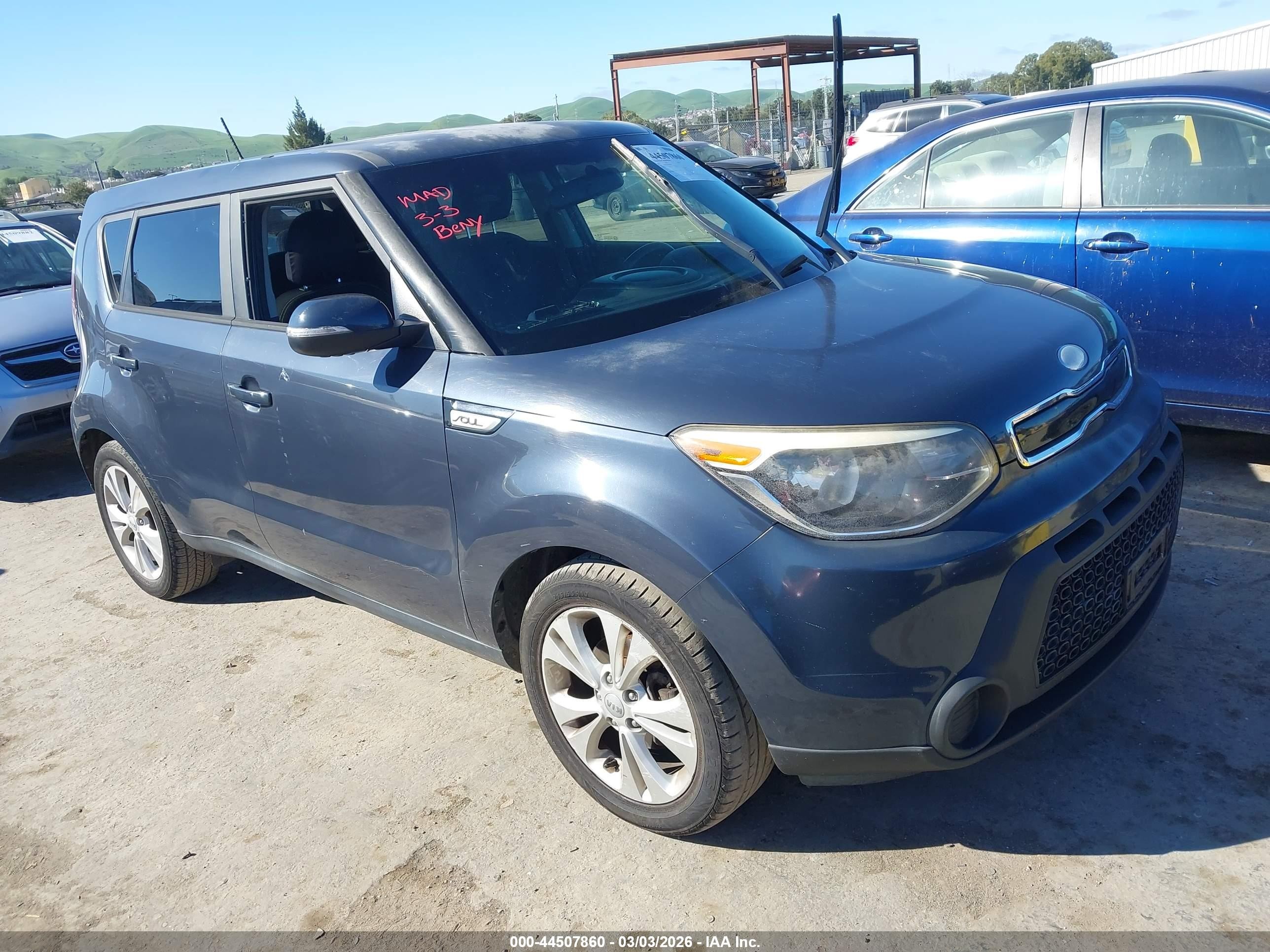 2014 Kia Soul +, VIN KNDJP3A56E7036852 — Theft recovery