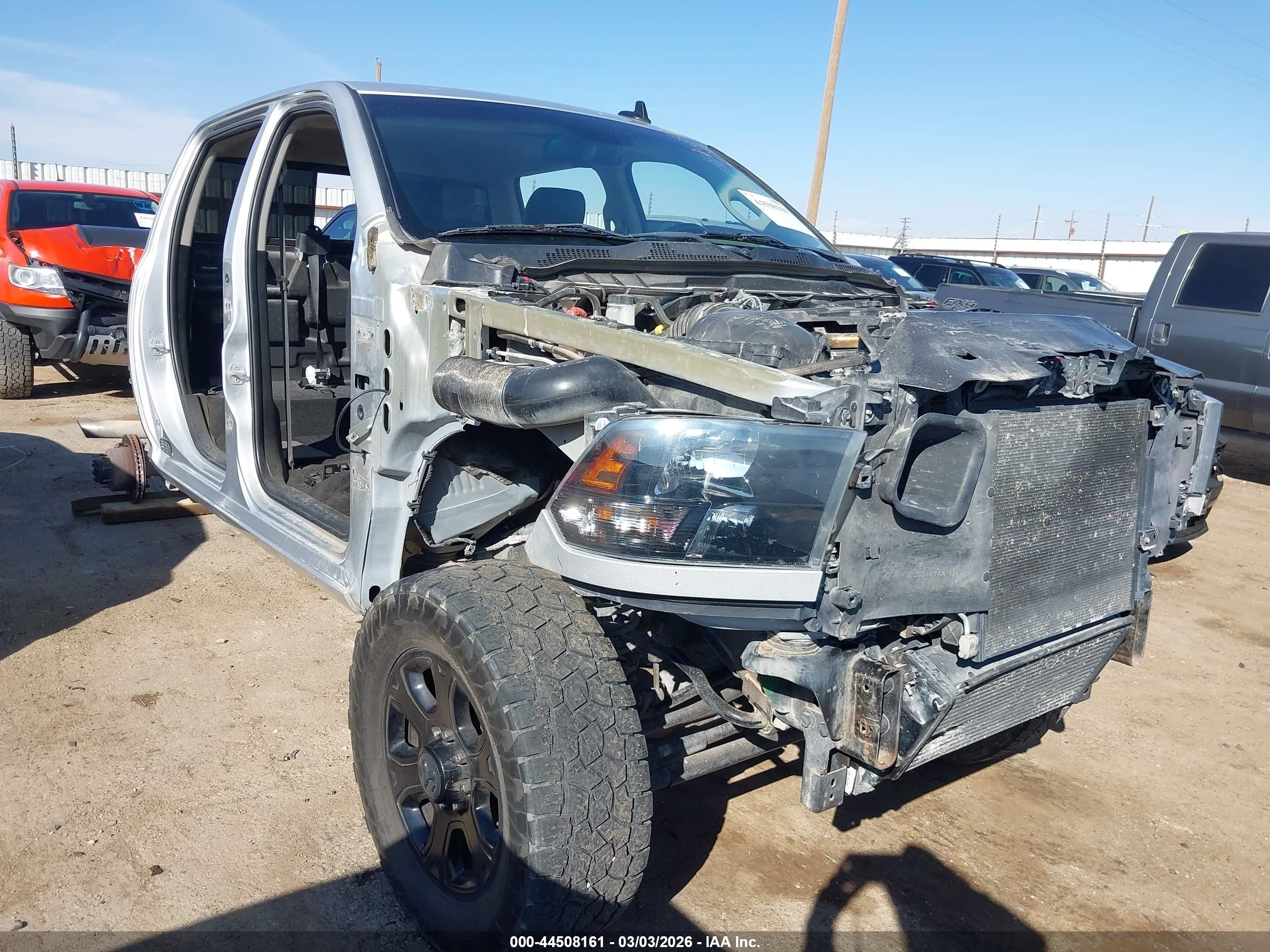 2018 Ram 2500 SLT, VIN 3C6UR5DL3JG237160 — Theft recovery