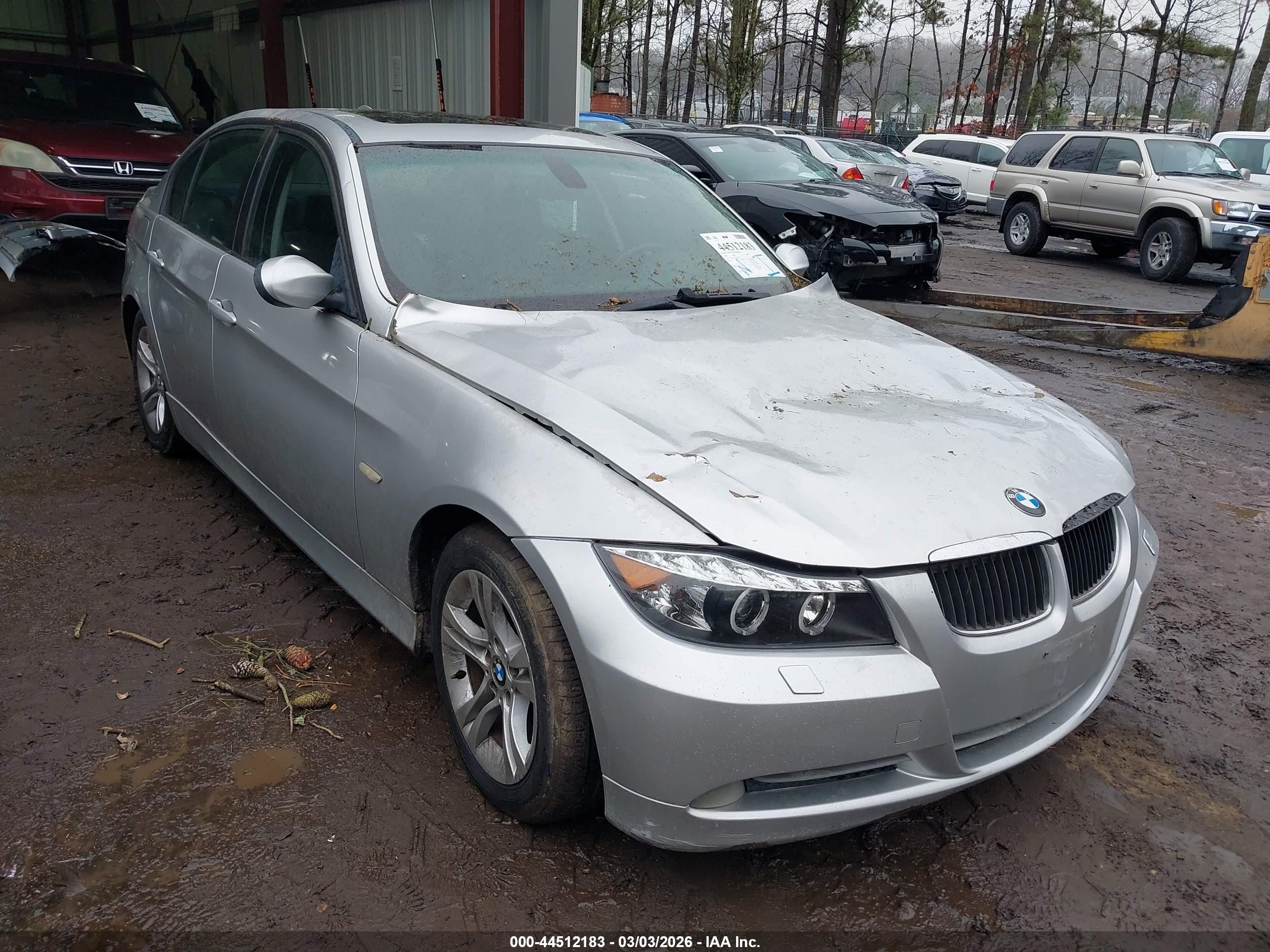 2008 BMW 3 Series 328xi, VIN WBAVC93558K044744 — Storm