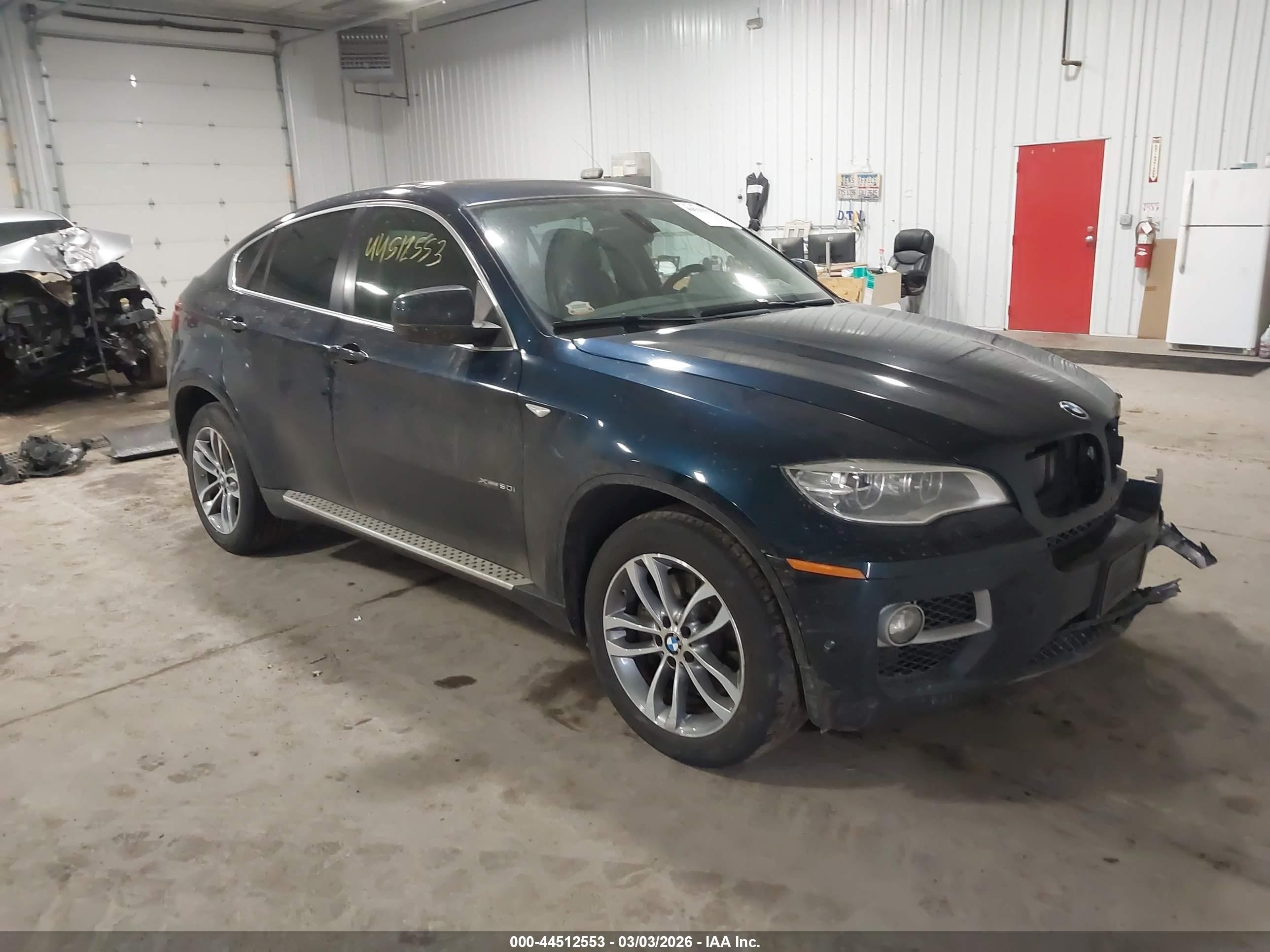 2013 BMW X6 xDrive50i, VIN 5UXFG8C59DL591931 — Front end