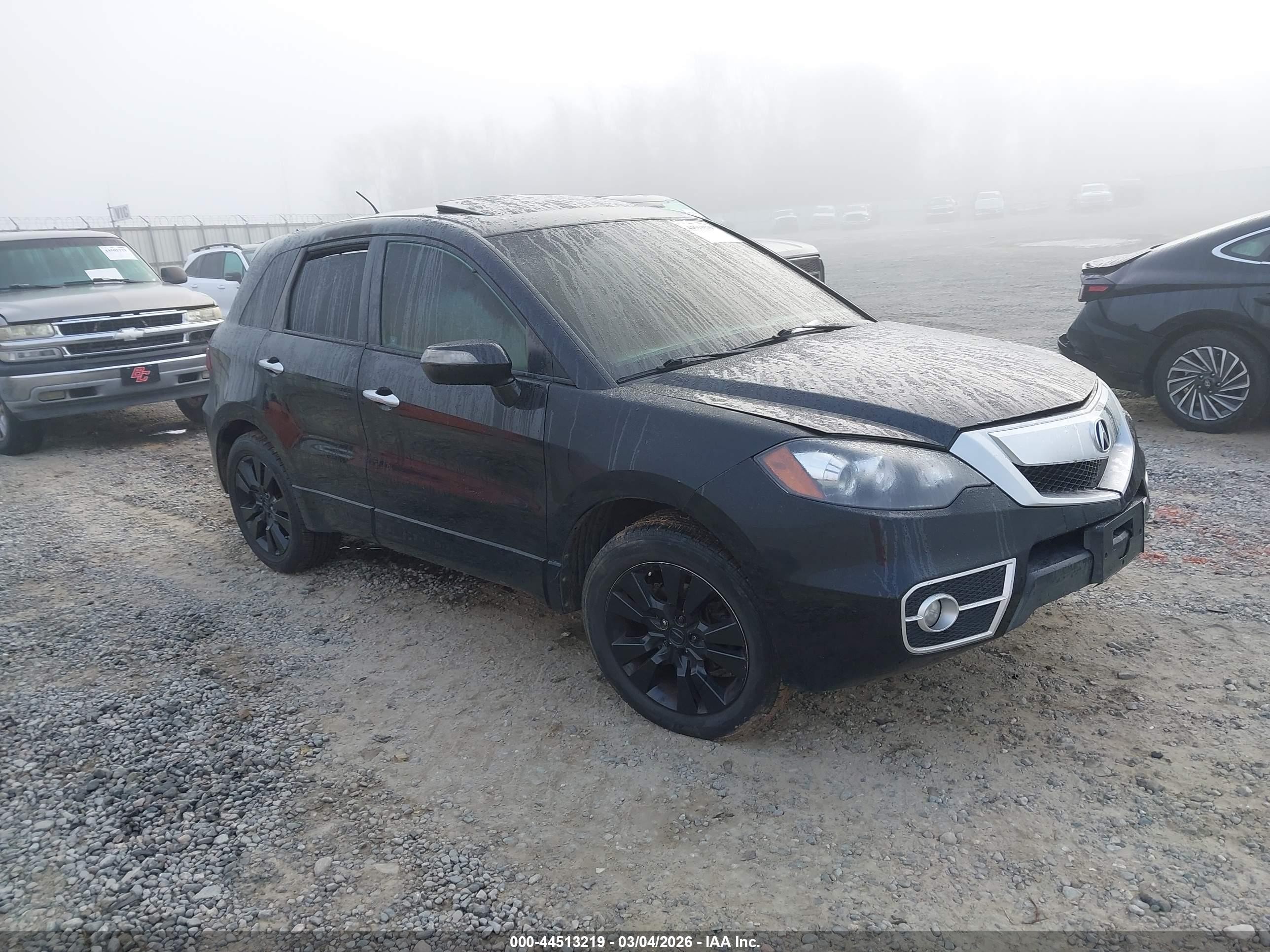 2010 Acura RDX Technology, VIN 5J8TB2H51AA003716 — Interior fire