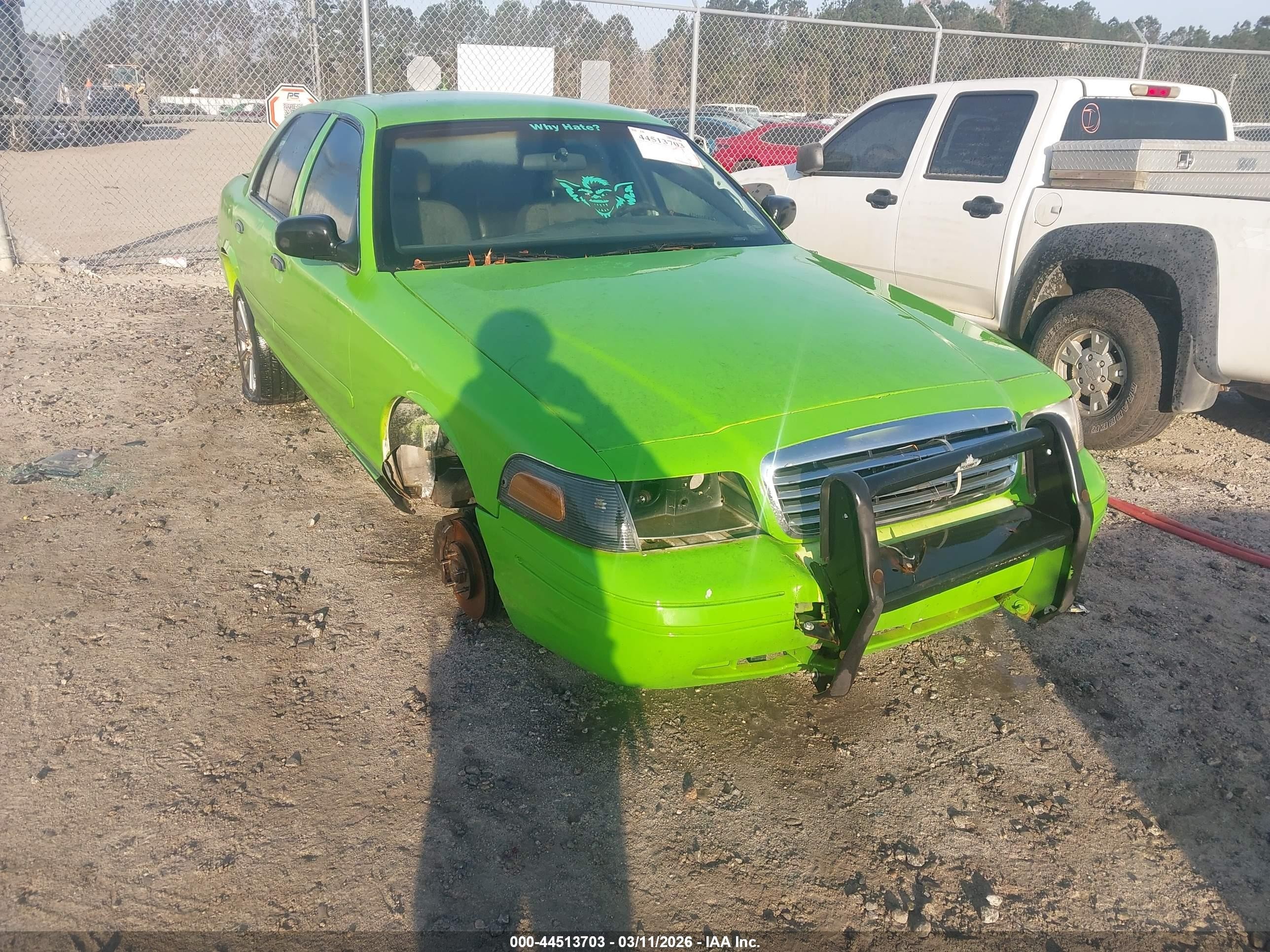 2003 Ford Police Interceptor Street Appear, VIN 2FAFP71W63X141023 — Front end