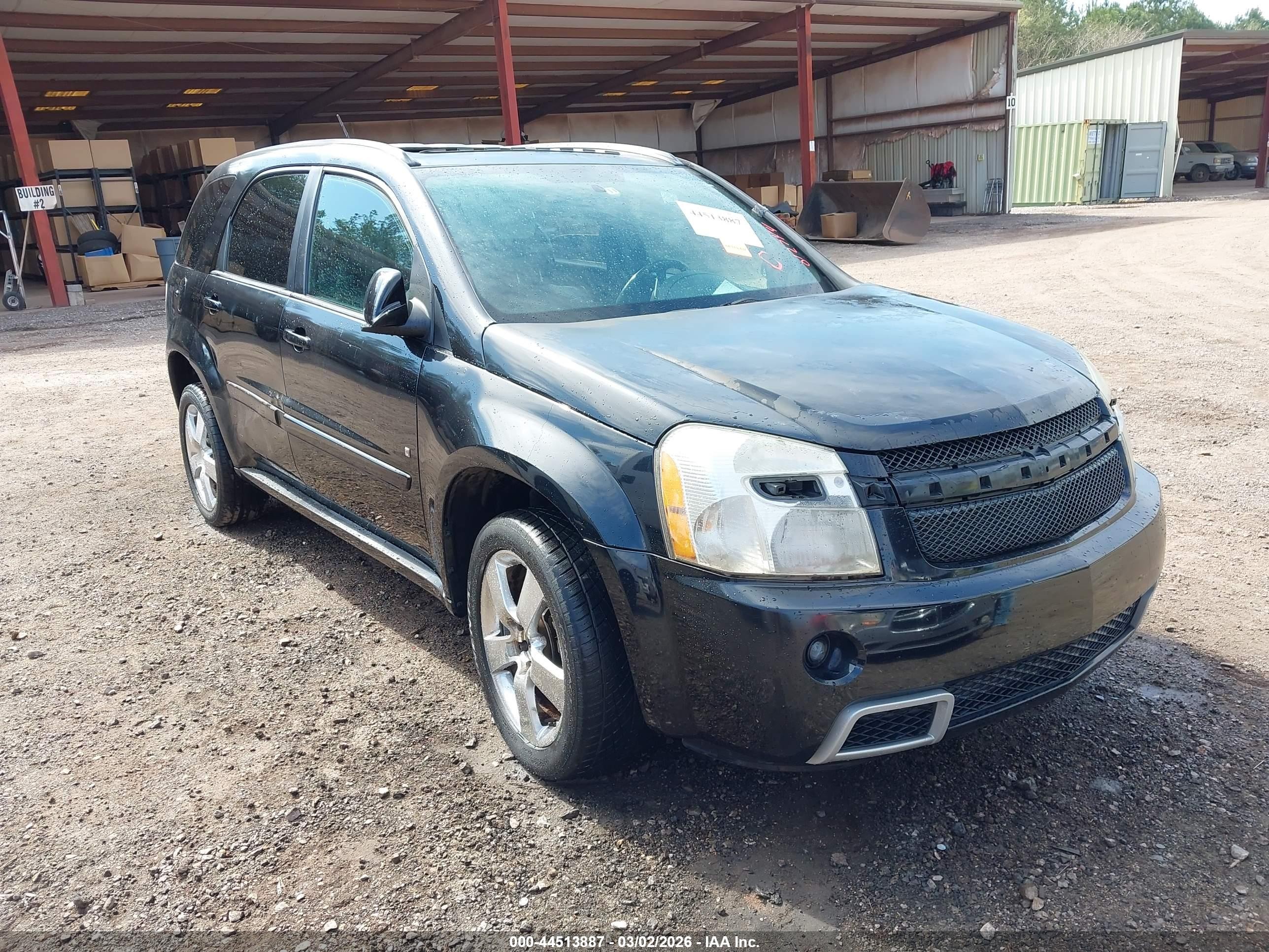 2008 Chevrolet Equinox Sport, VIN 2CNDL537086012744 — Front end
