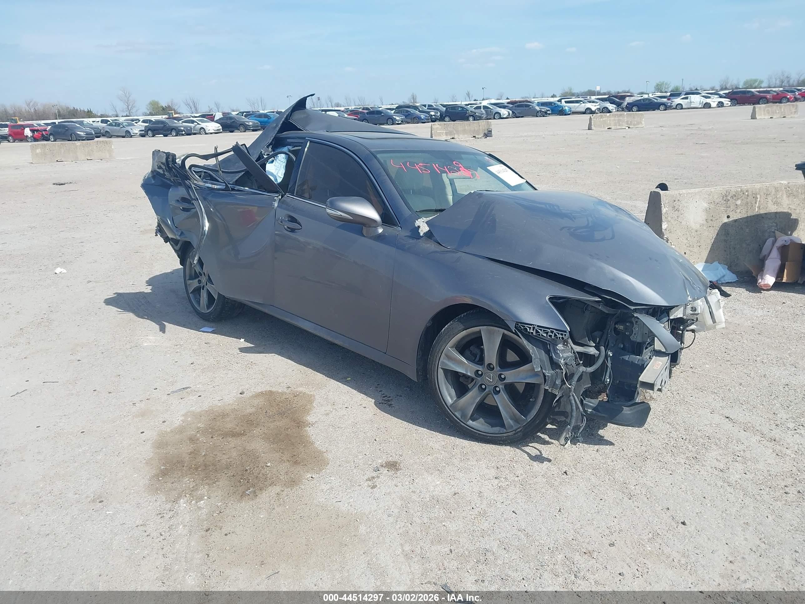 2013 Lexus IS 250, VIN JTHBF5C20D5191170 — По всему кузову