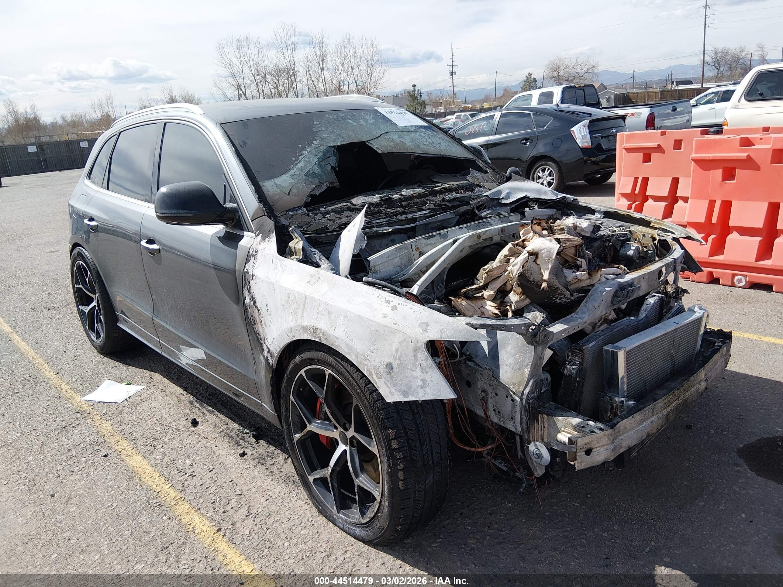2016 Audi SQ5 Premium Plus, VIN WA1CCAFP5GA027742 — Burn
