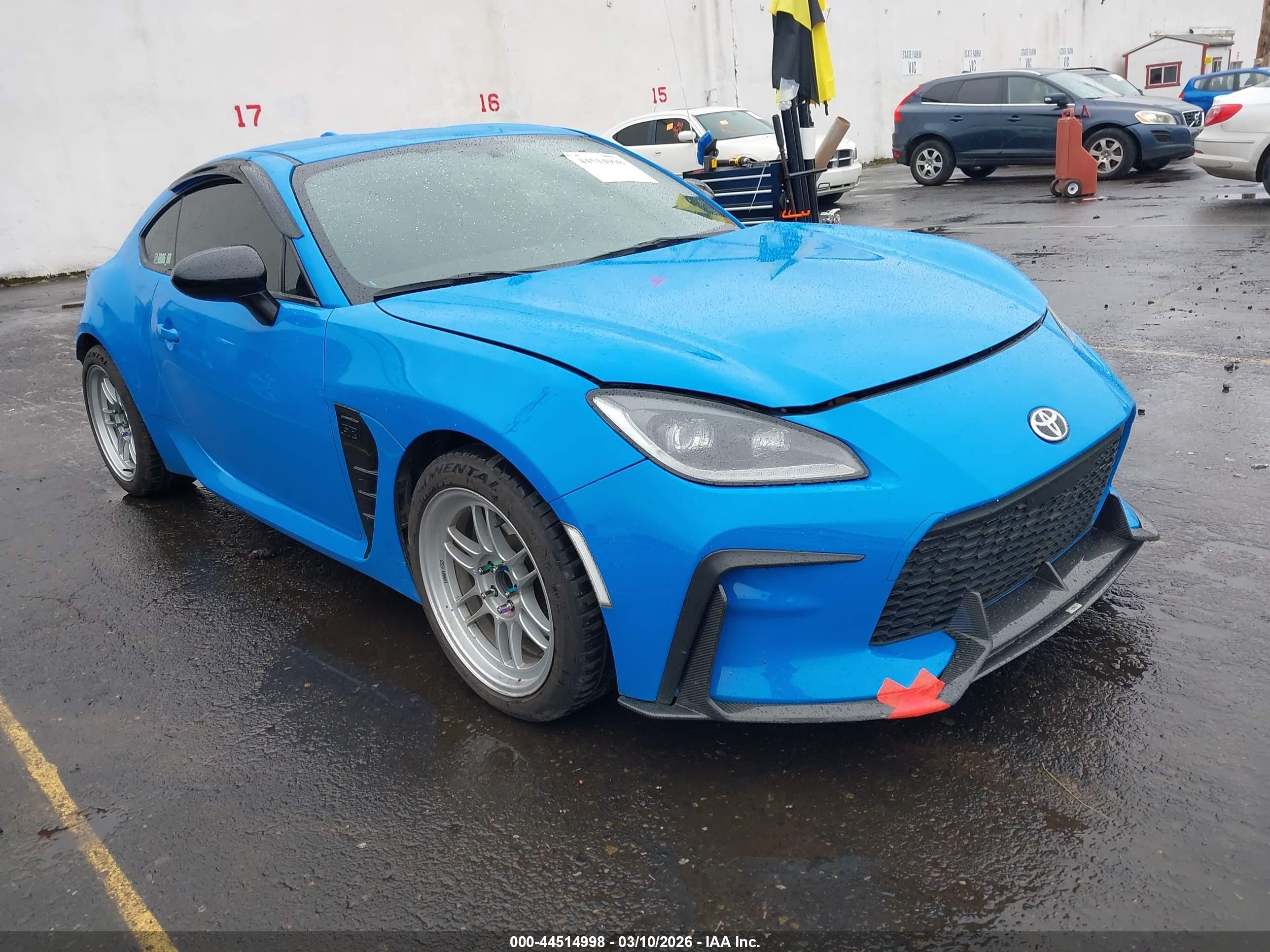 2022 Toyota 86 Premium, VIN JF1ZNBF18N8750376 — Front end