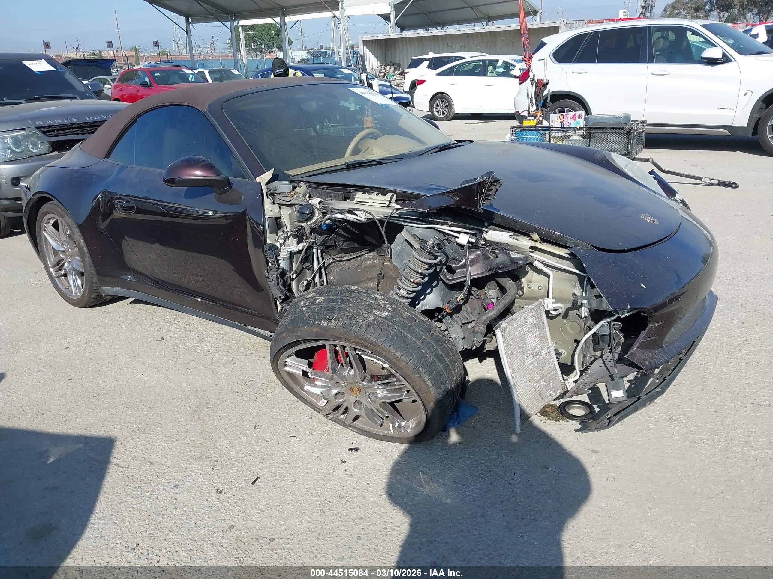 2013 Porsche 911 Carrera S, VIN WP0CB2A9XDS156878 — Front end