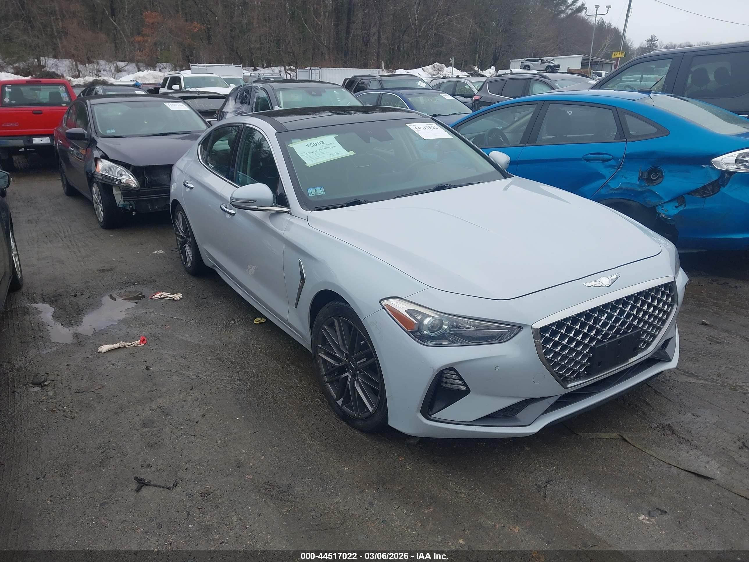 2019 Genesis G70 Advanced, VIN KMTG34LA6KU033471 — Not stated